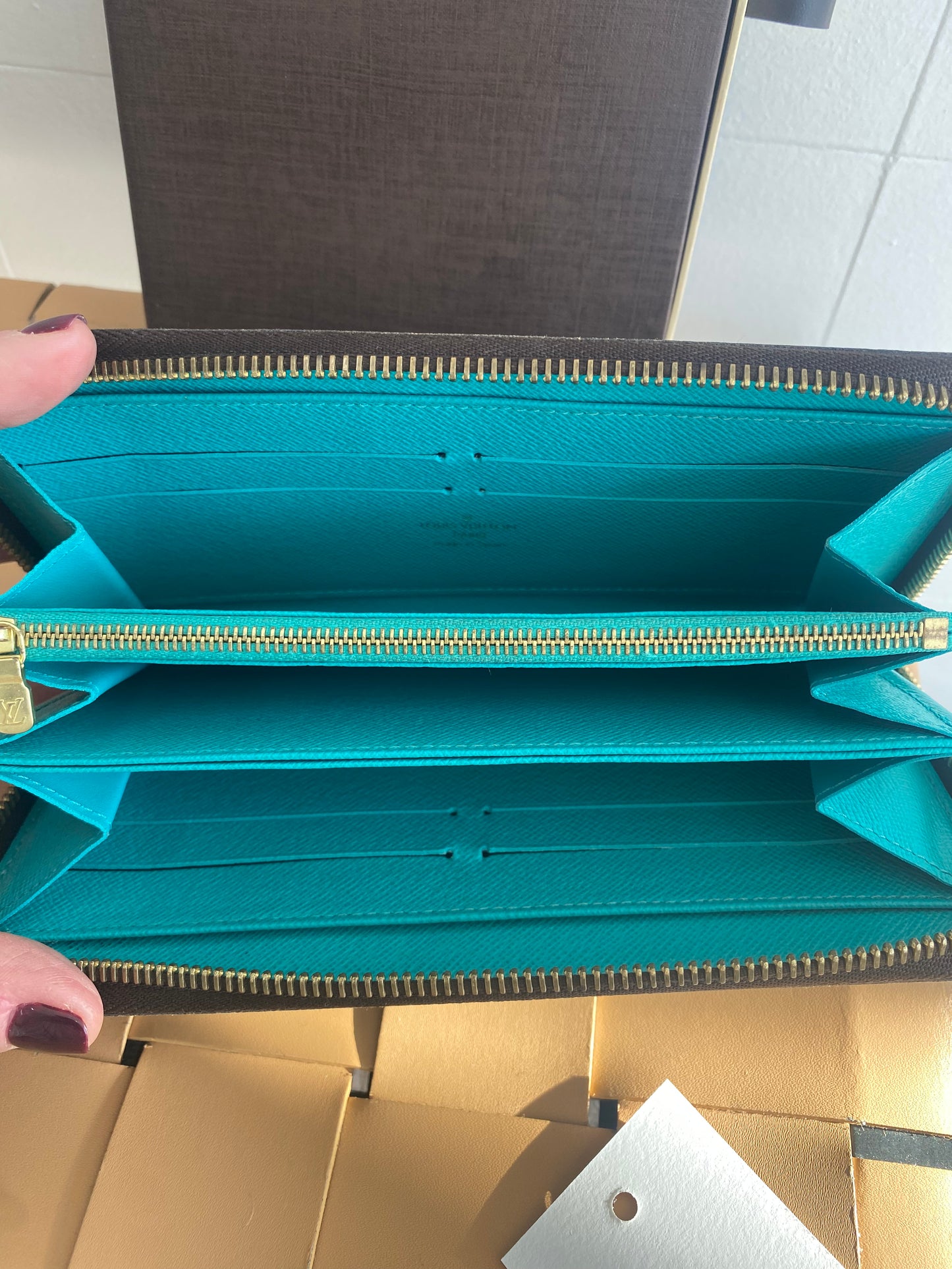 LOUIS VUITTON ZIPPY WALLET