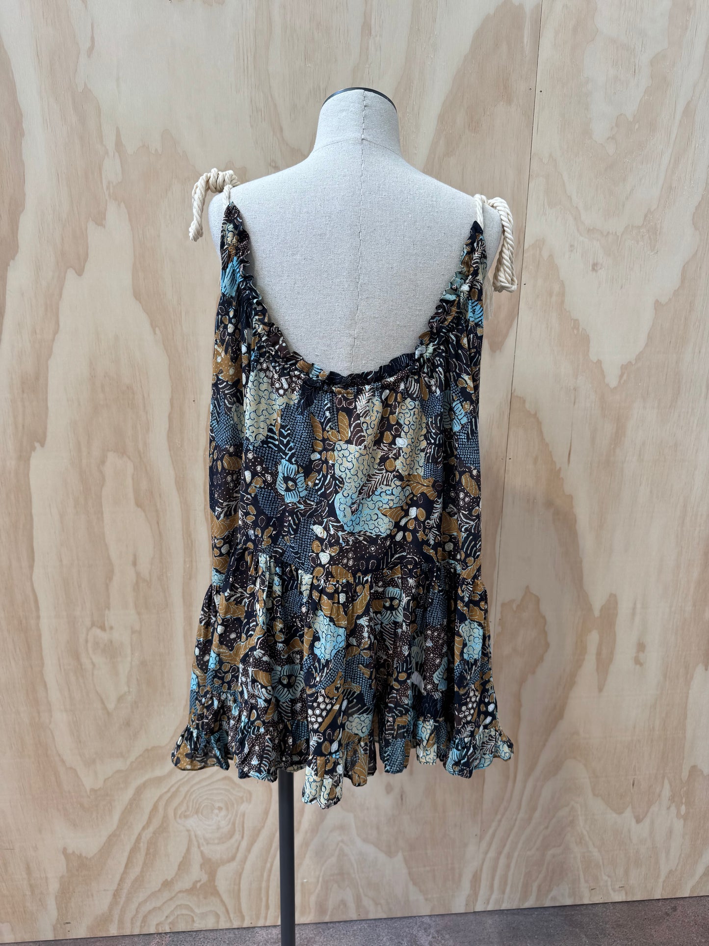 ULLA JOHNSON TRULA MINI DRESS - SIZE M