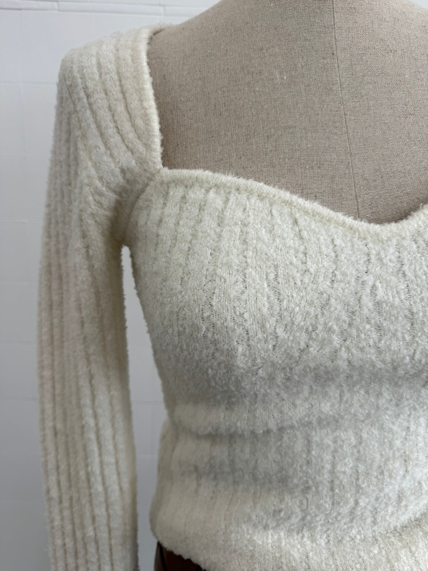 VIKTORIA & WOODS VICTORY KNIT IN IVORY - SIZE 2