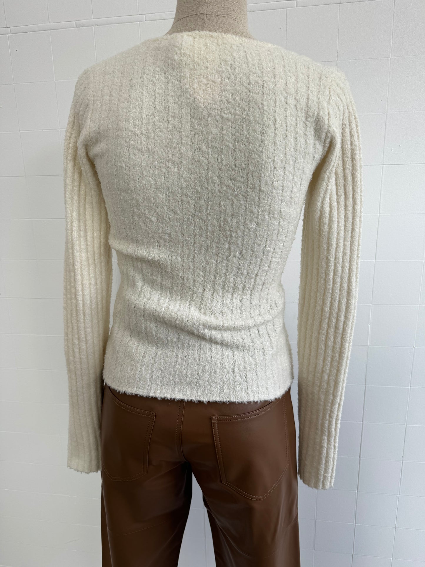 VIKTORIA & WOODS VICTORY KNIT IN IVORY - SIZE 2