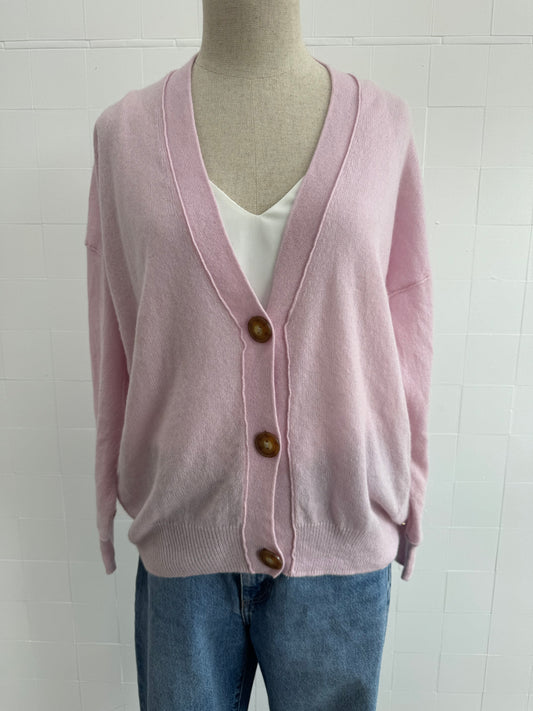 MIA FRATINO CASHMERE CARDIGAN - SIZE M