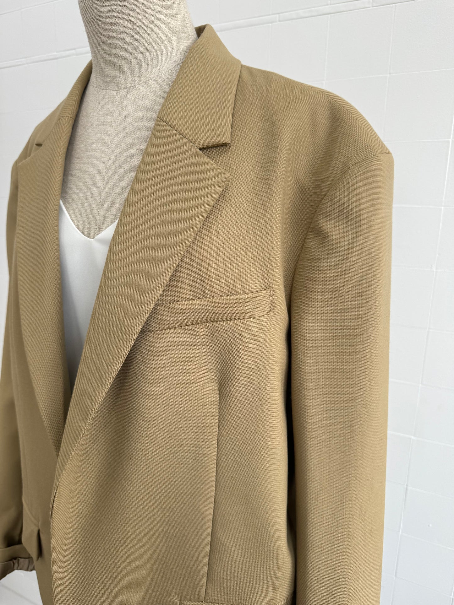 ARKET CAMEL  BLAZER - SIZE 42