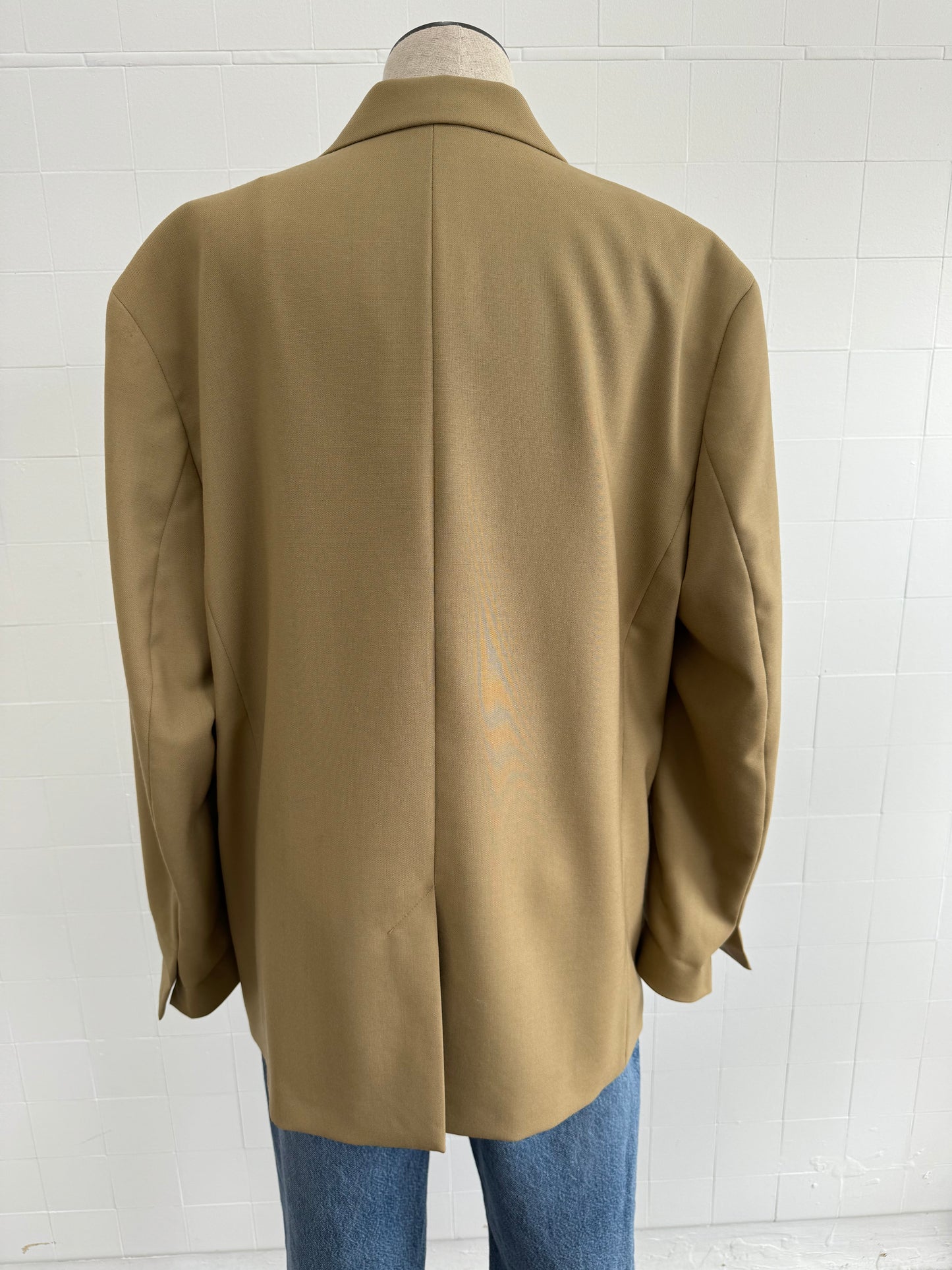 ARKET CAMEL  BLAZER - SIZE 42