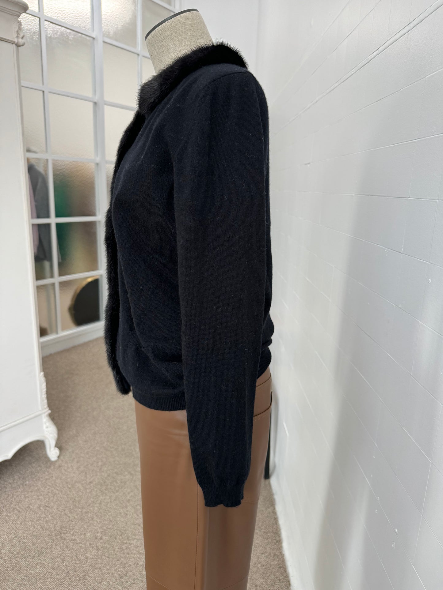 PRADA CASHMERE CARDIGAN - SIZE 44