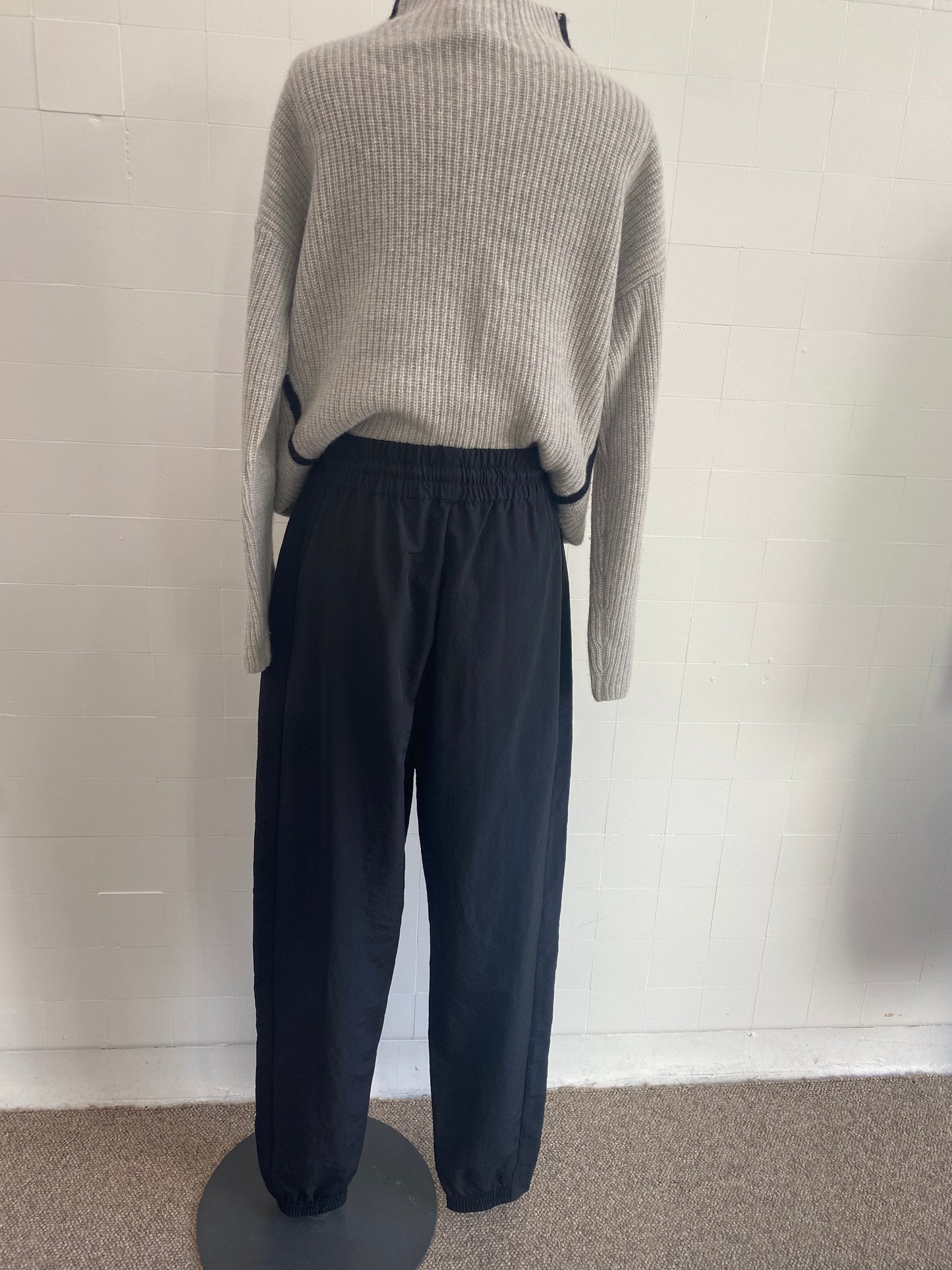 CAMILLA AND MARC JUKES BLACK TRACK PANT - SIZE 14