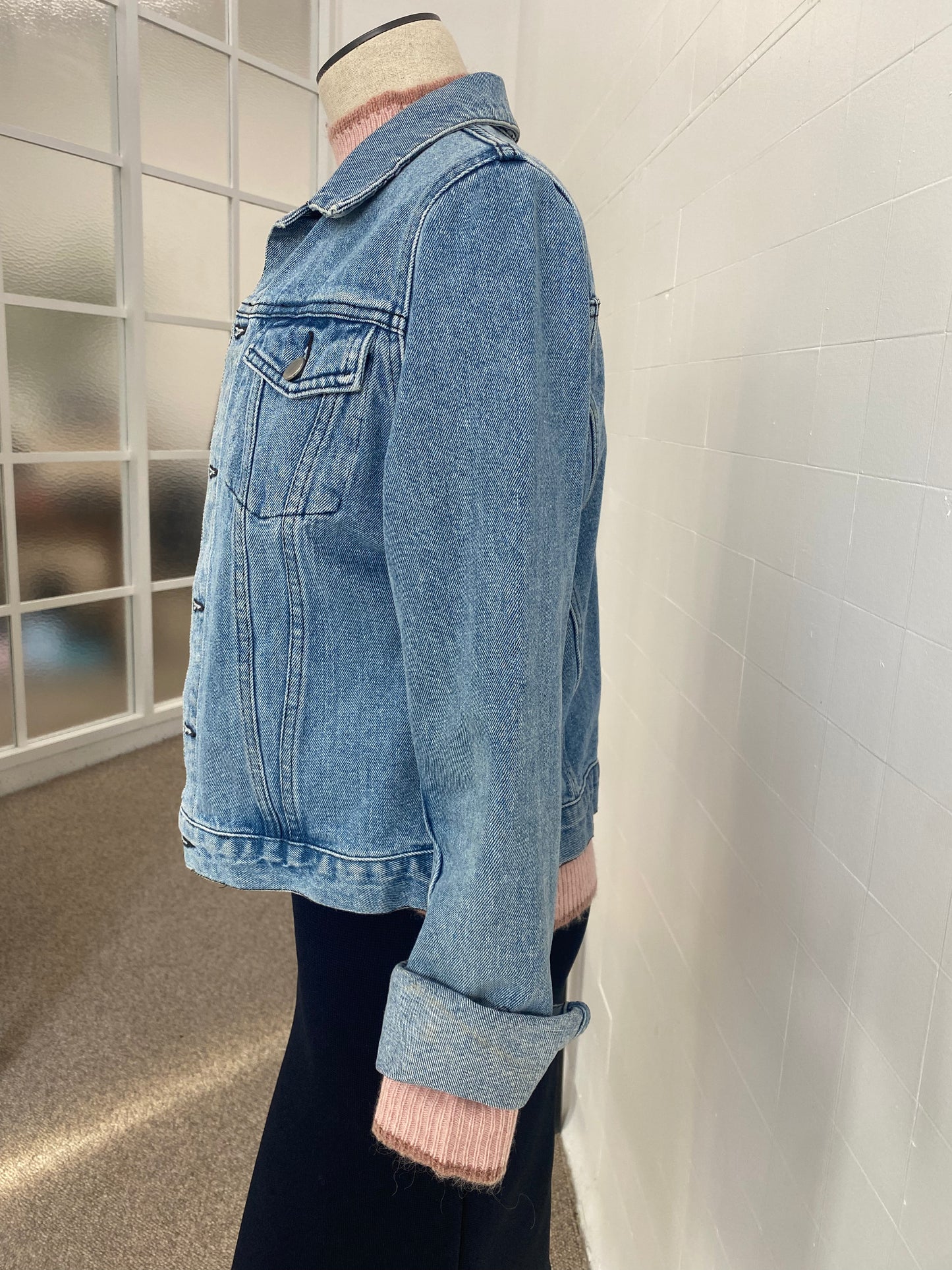 VIKTORIA AND WOODS DENIM JACKET - SIZE 2 (10)