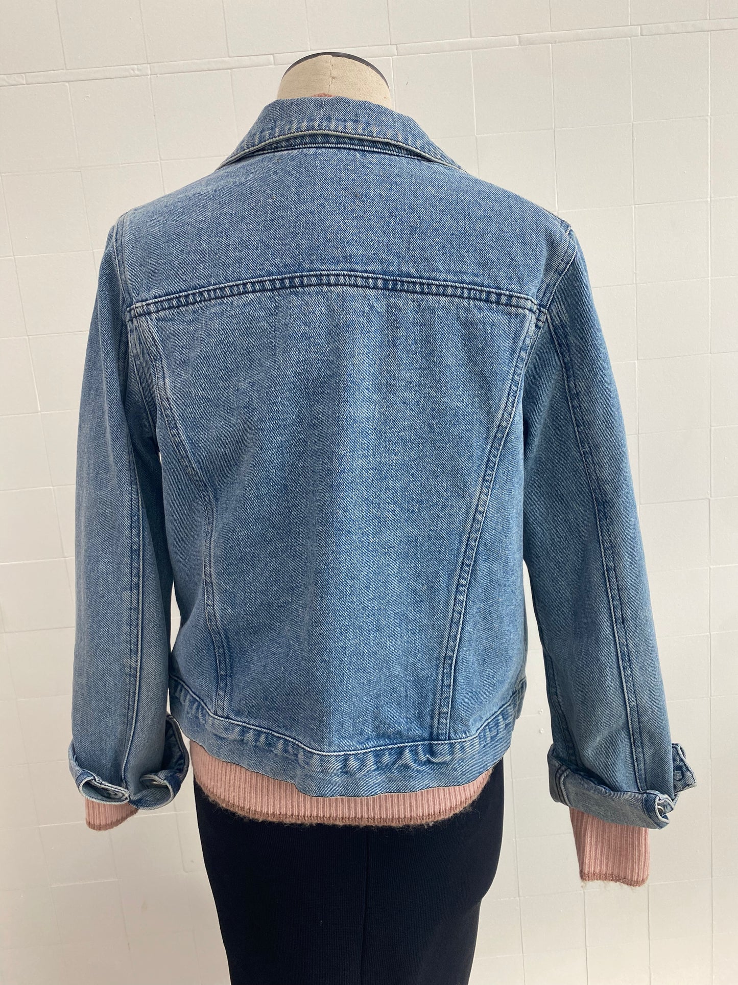 VIKTORIA AND WOODS DENIM JACKET - SIZE 2 (10)