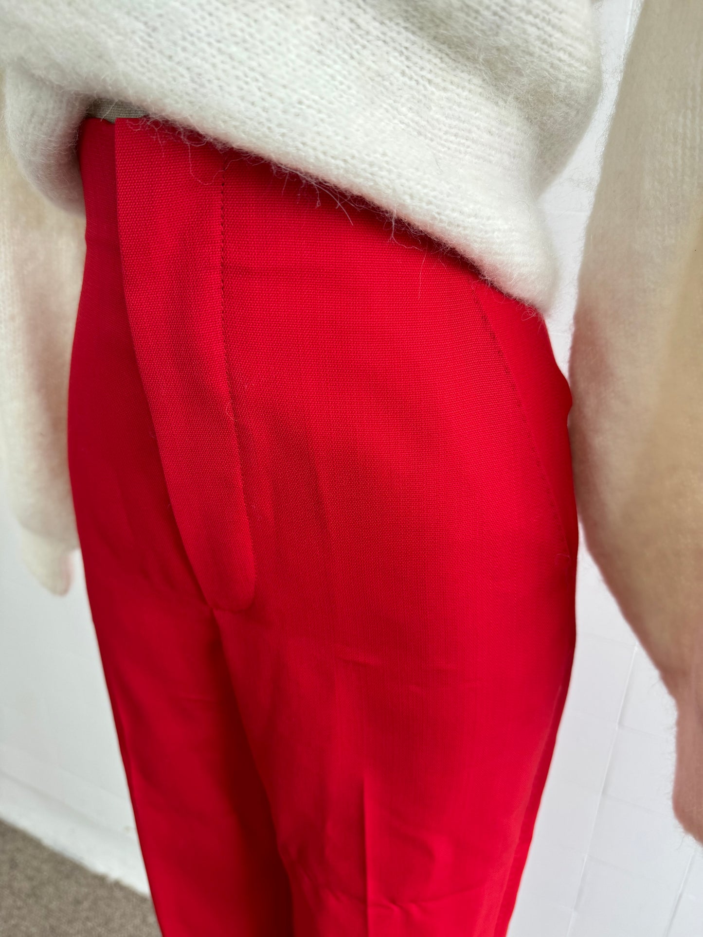 SCANLAN THEODORE RED PANTS - SIZE 6