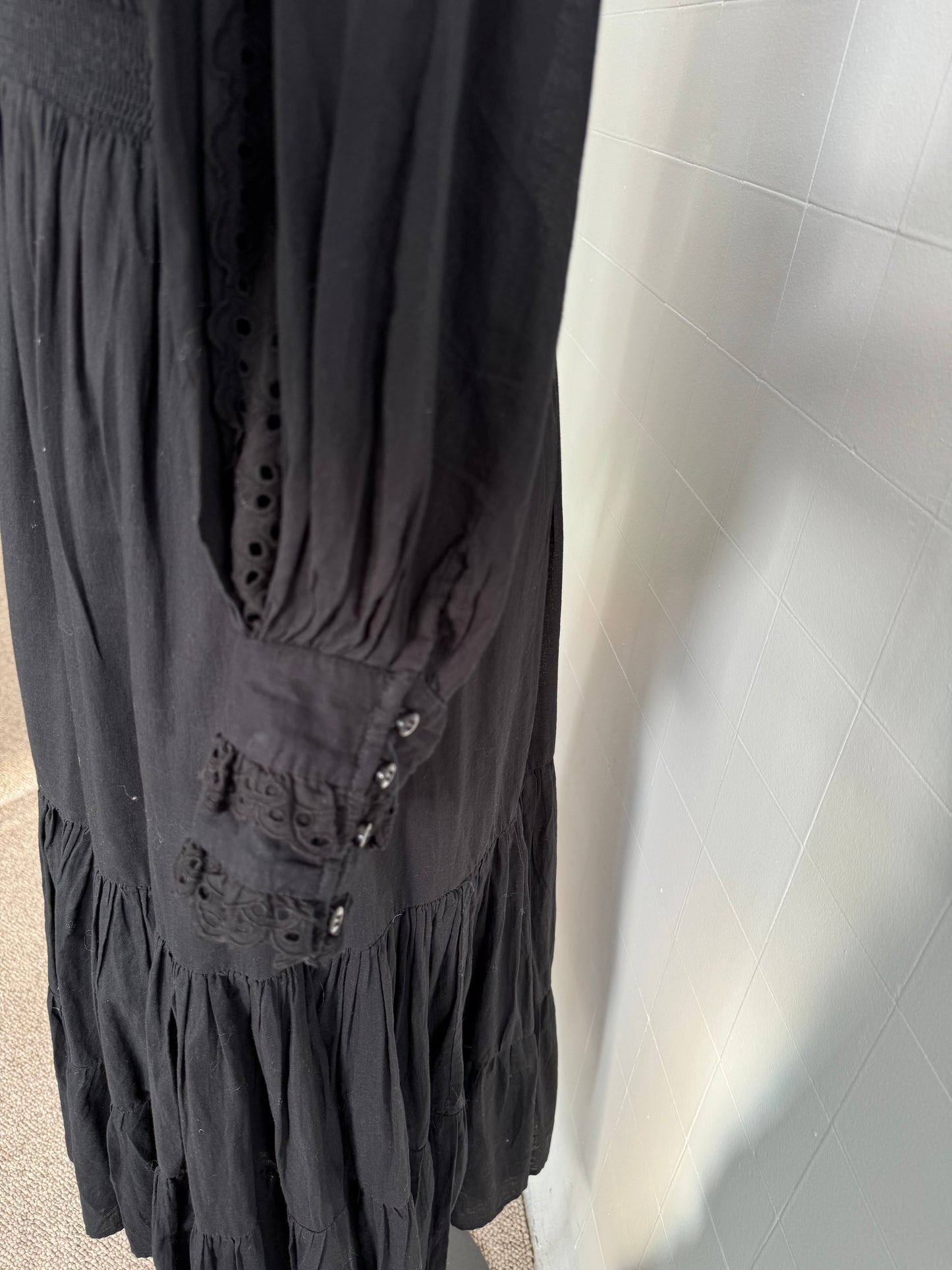 BYTIMO BLACK MAXI DRESS - SIZE XS