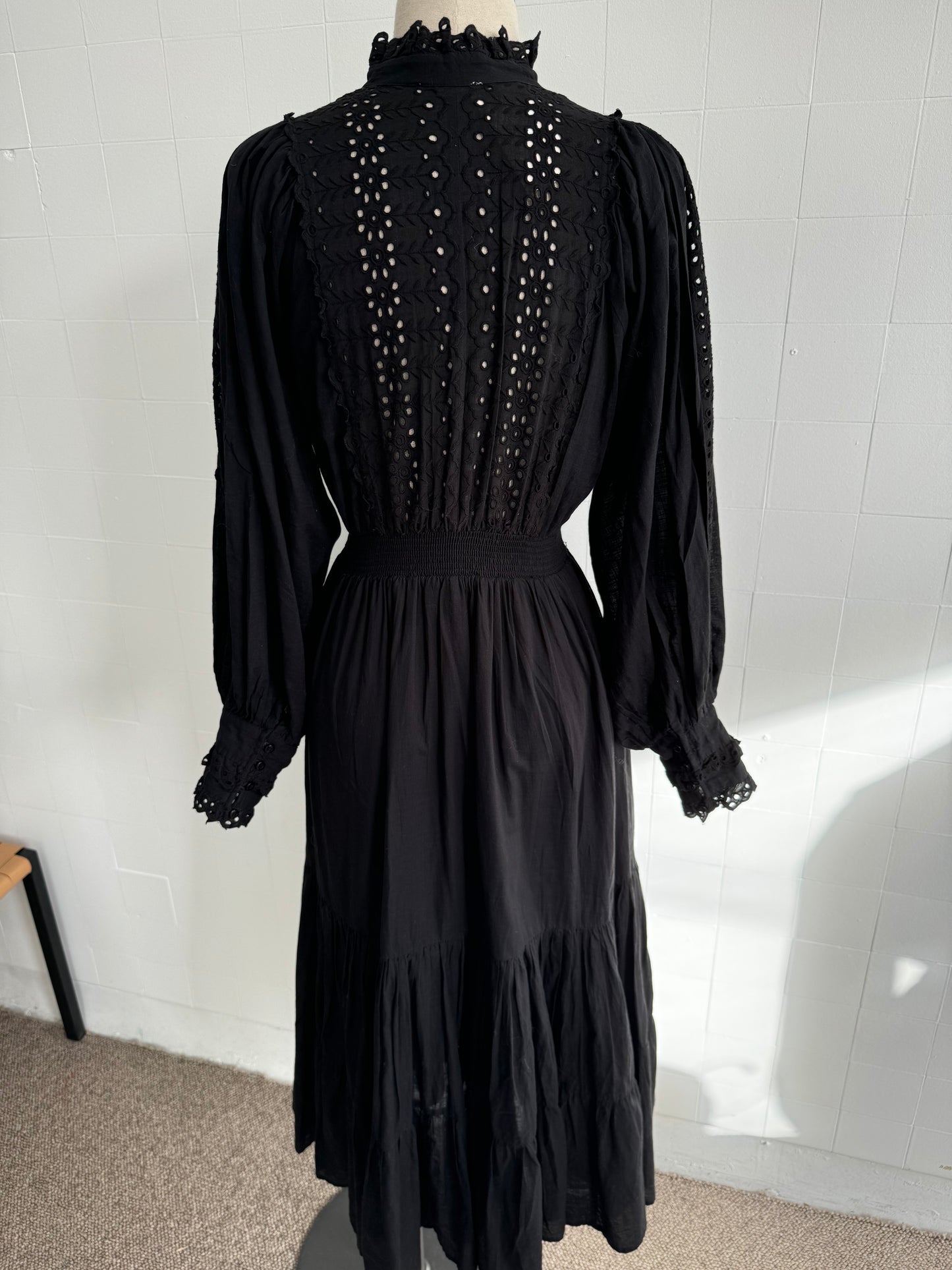 BYTIMO BLACK MAXI DRESS - SIZE XS