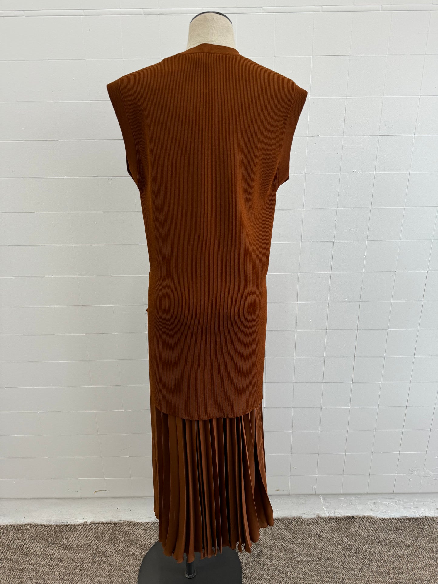 OROTON RIBBED TUNIC - SIZE L