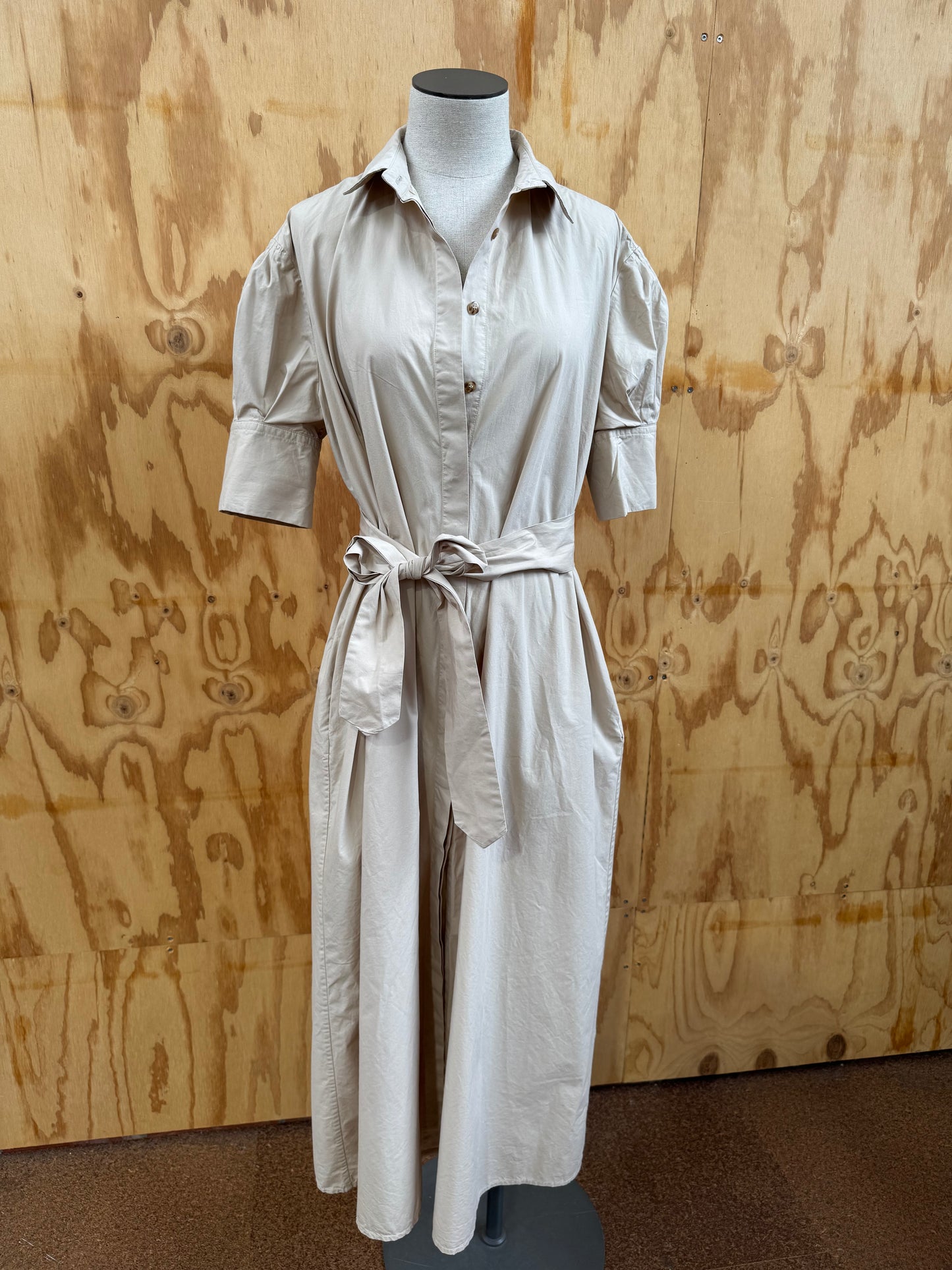 WHITE STORY CORSO SHIRT DRESS - SIZE 10