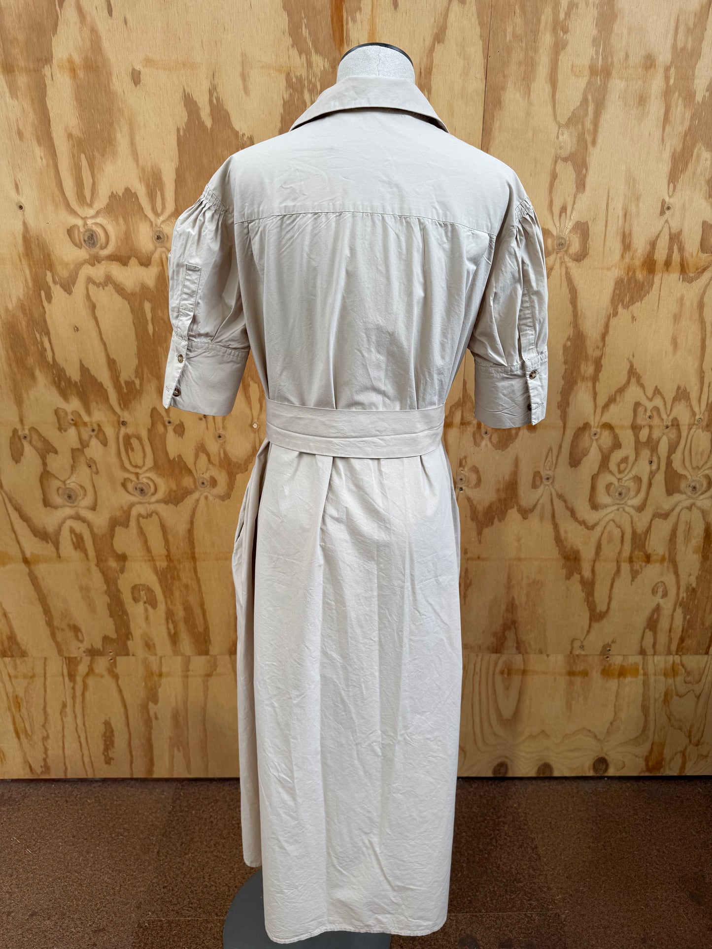 WHITE STORY CORSO SHIRT DRESS - SIZE 10