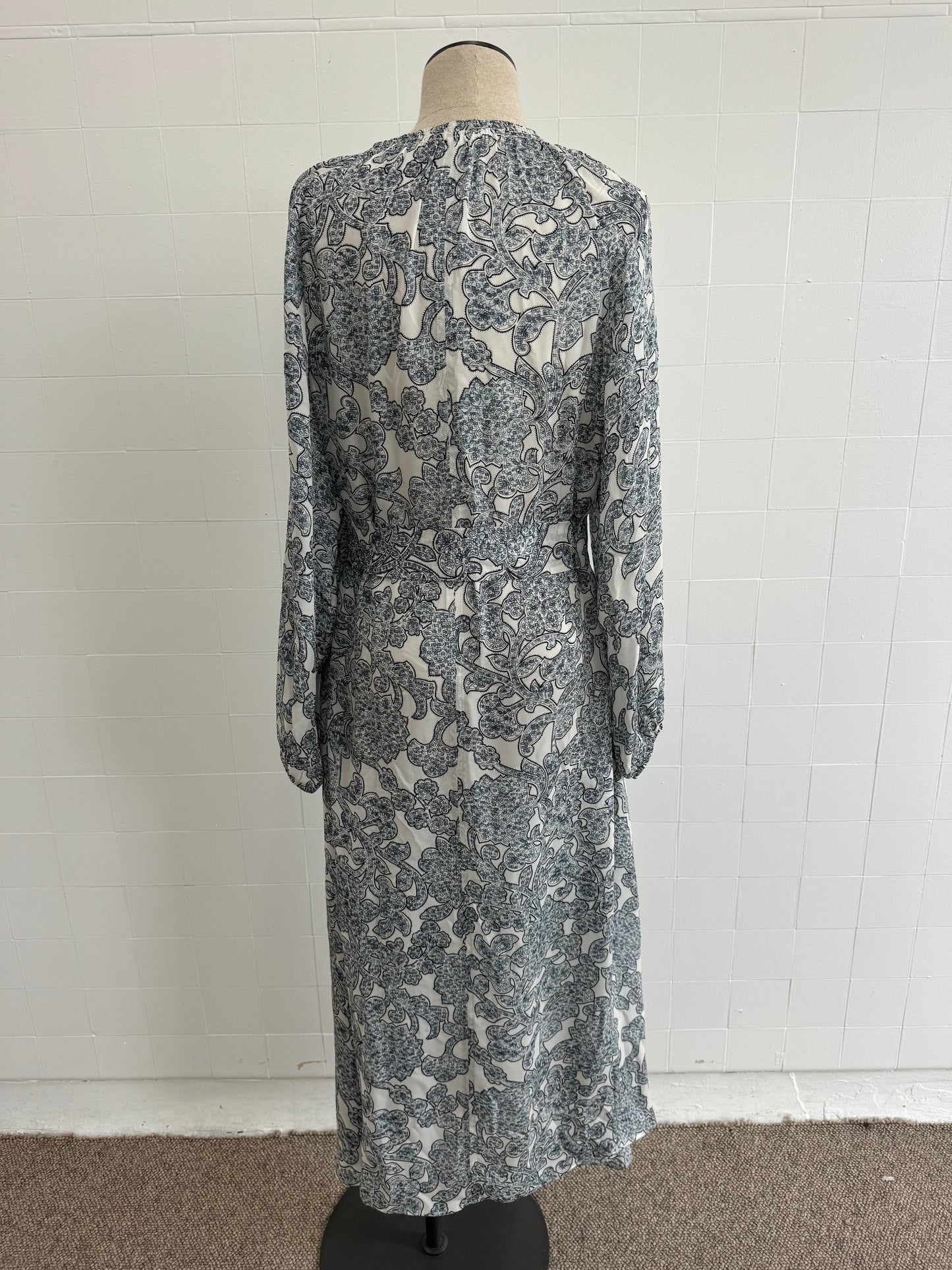 SAMSOE SAMSOE KAIA SILK MAXI DRESS - SIZE S