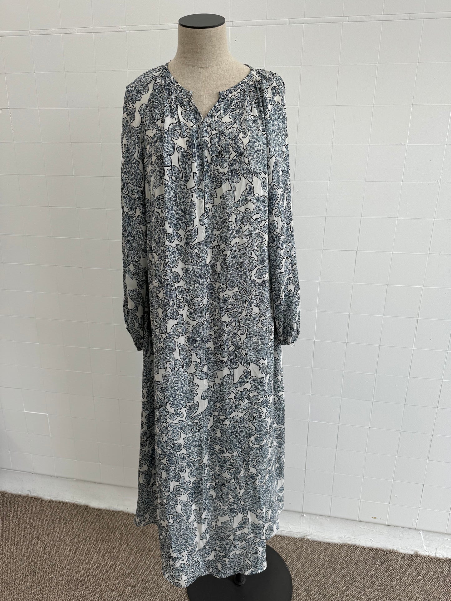 SAMSOE SAMSOE KAIA SILK MAXI DRESS - SIZE S