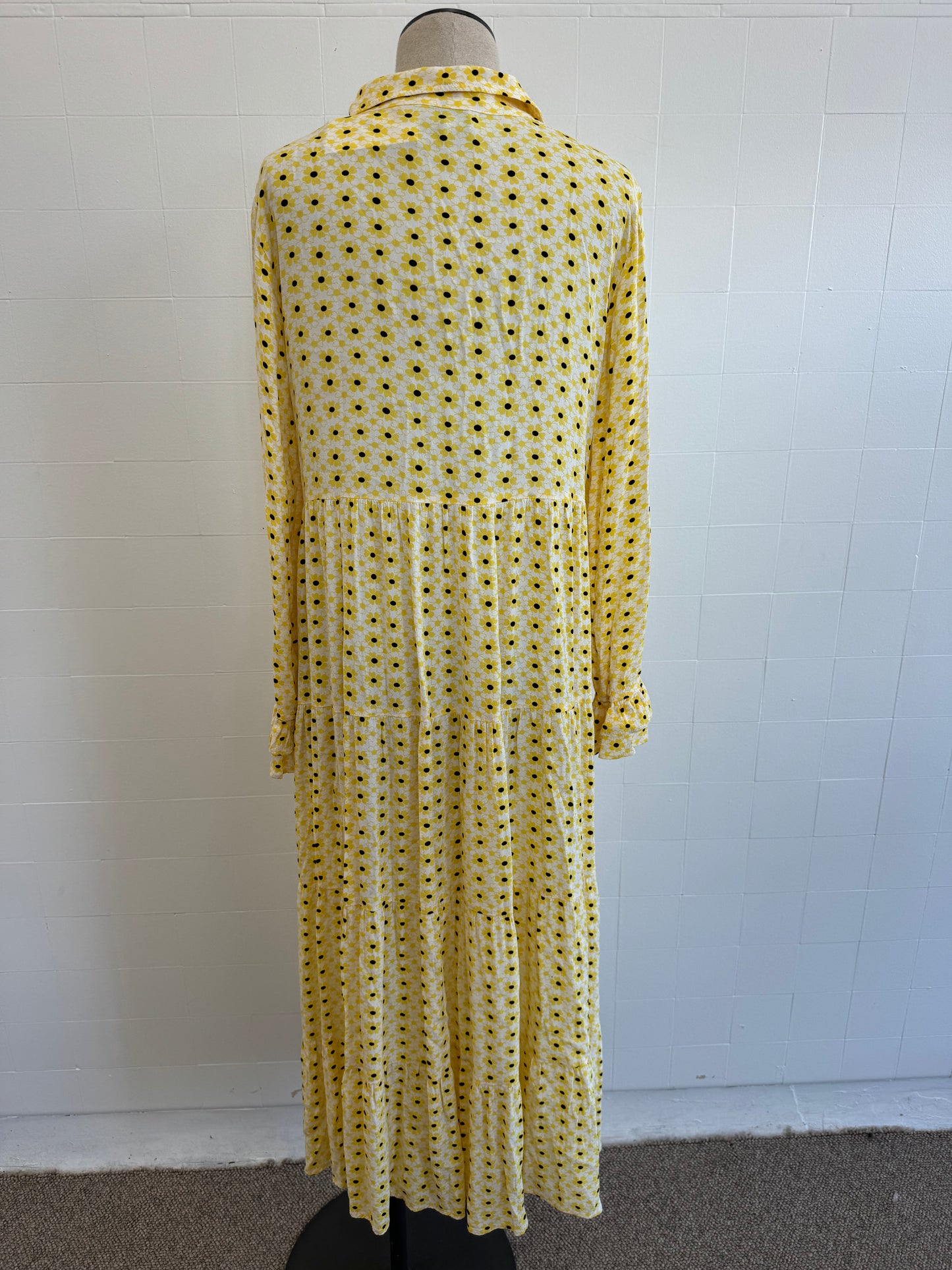 GANNI MAXI DRESS - SIZE 38