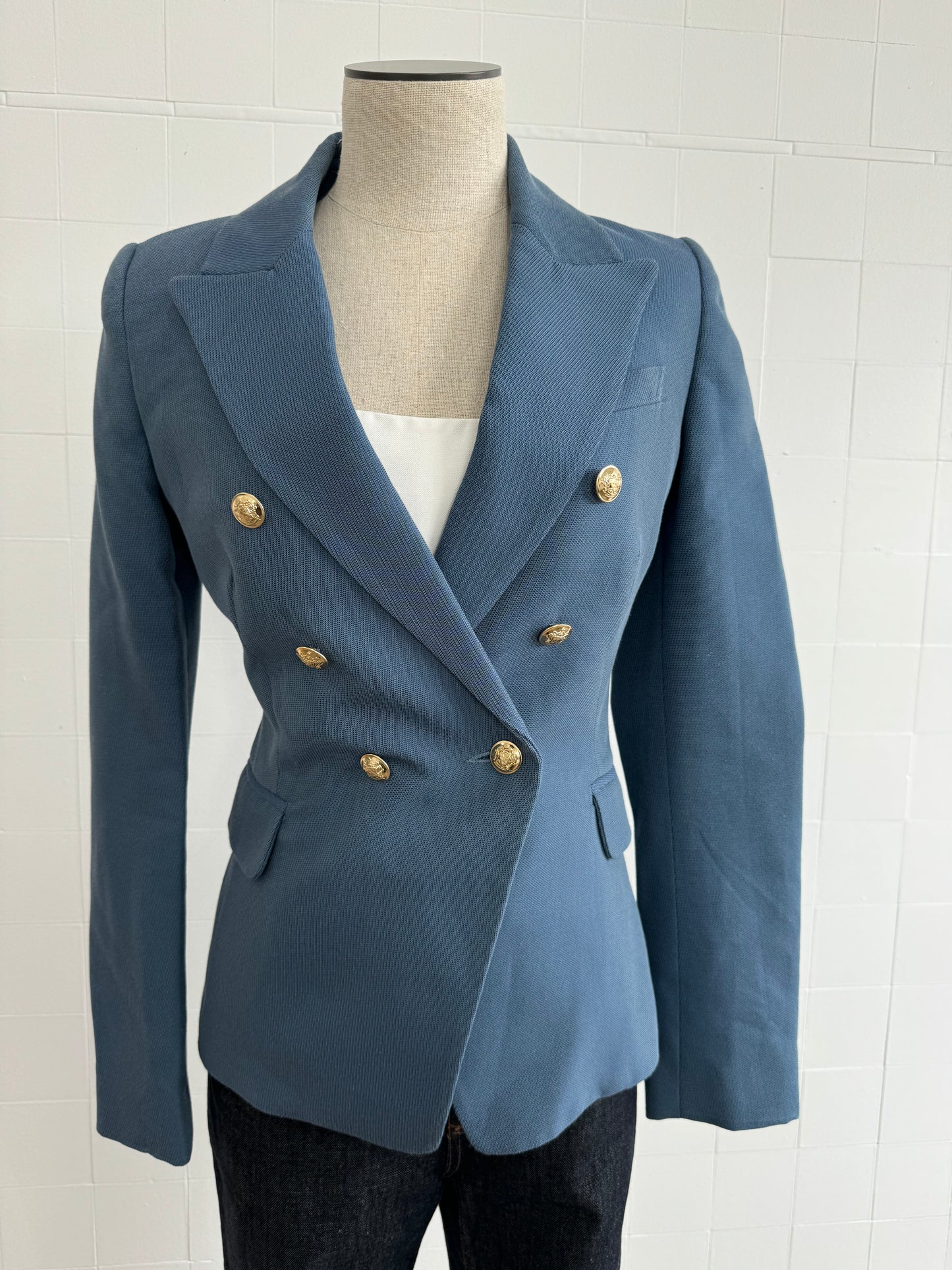 CAMILLA AND MARC DIMMER BLAZER BLUE - SIZE 8