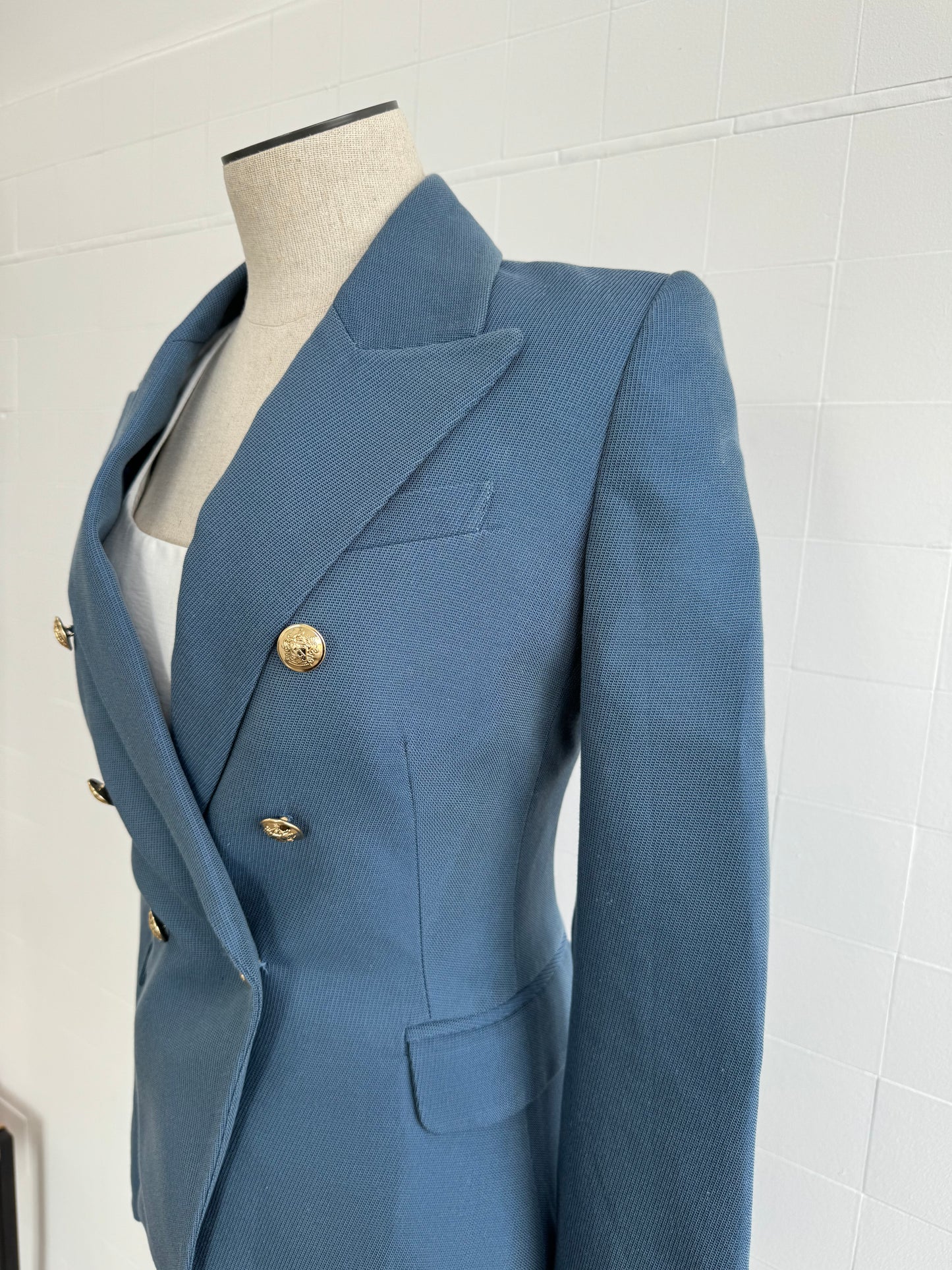 CAMILLA AND MARC DIMMER BLAZER BLUE - SIZE 8