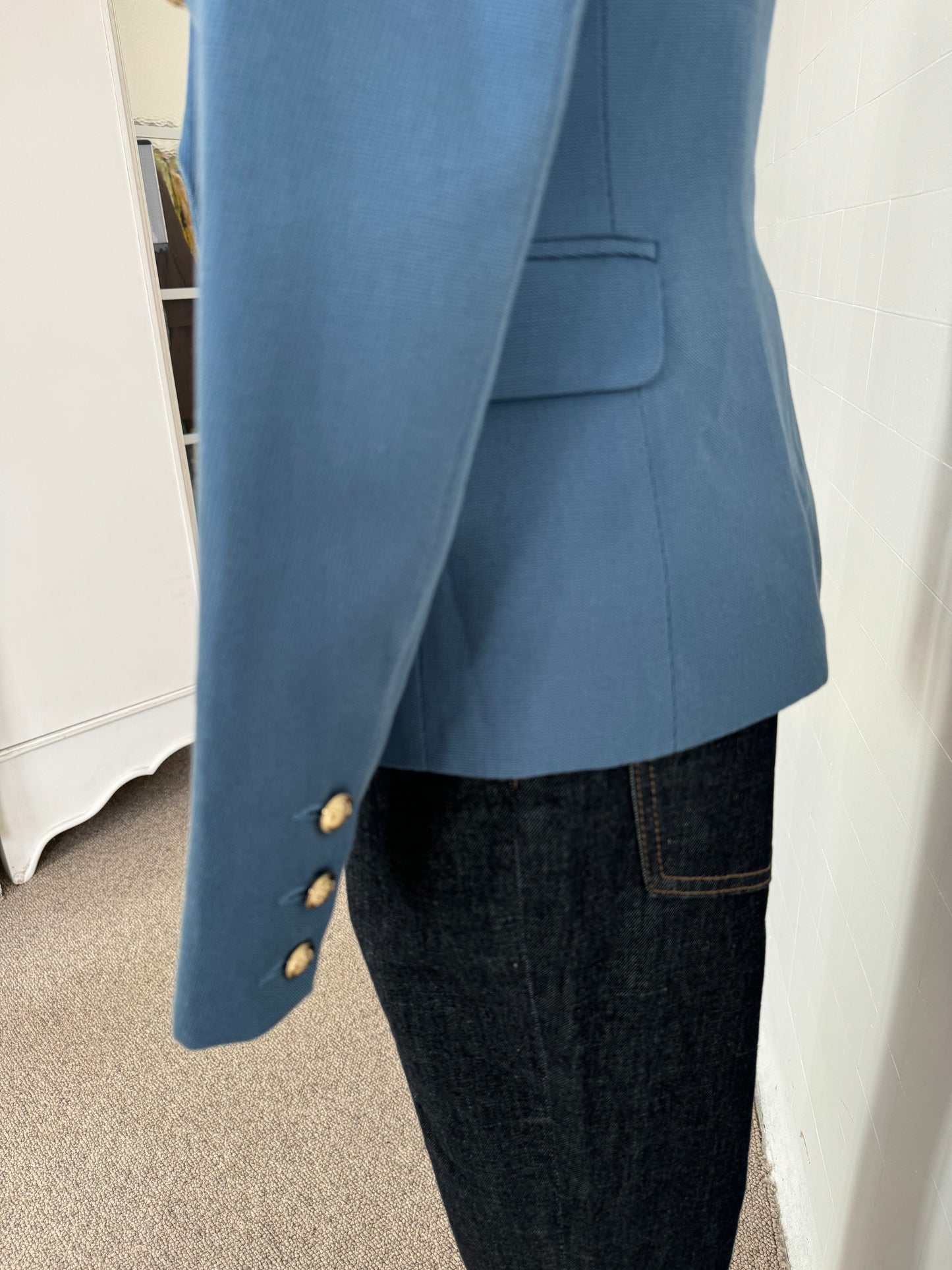 CAMILLA AND MARC DIMMER BLAZER BLUE - SIZE 8