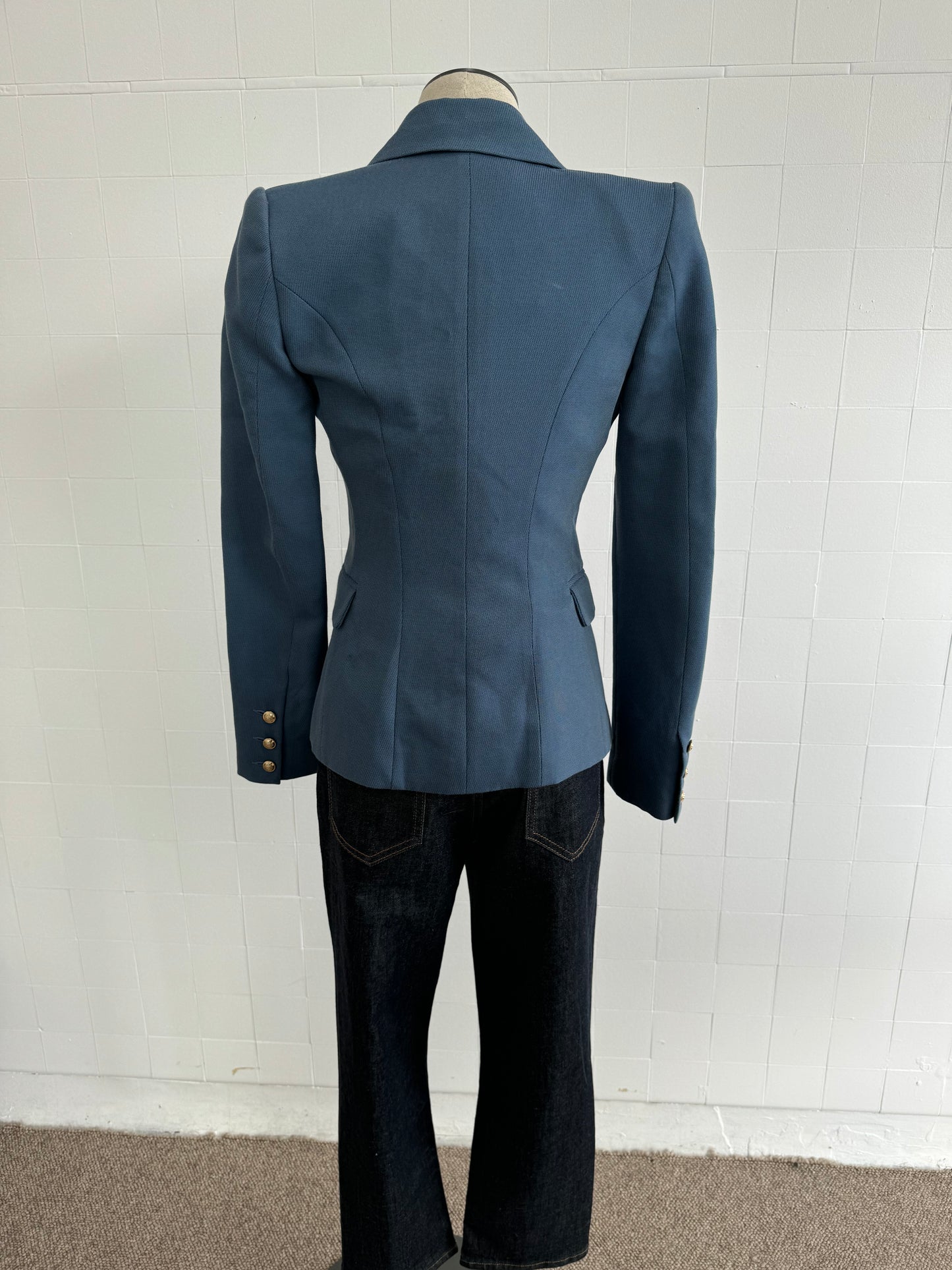 CAMILLA AND MARC DIMMER BLAZER BLUE - SIZE 8