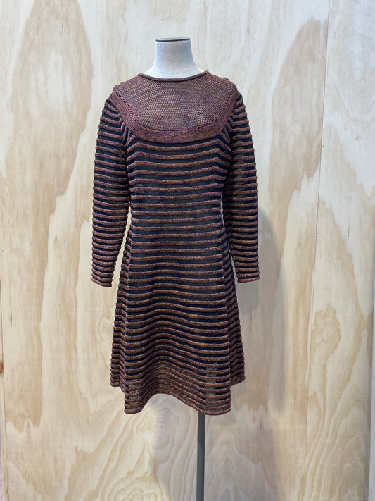 MISSONI KNIT DRESS - SIZE 48 (14-16)