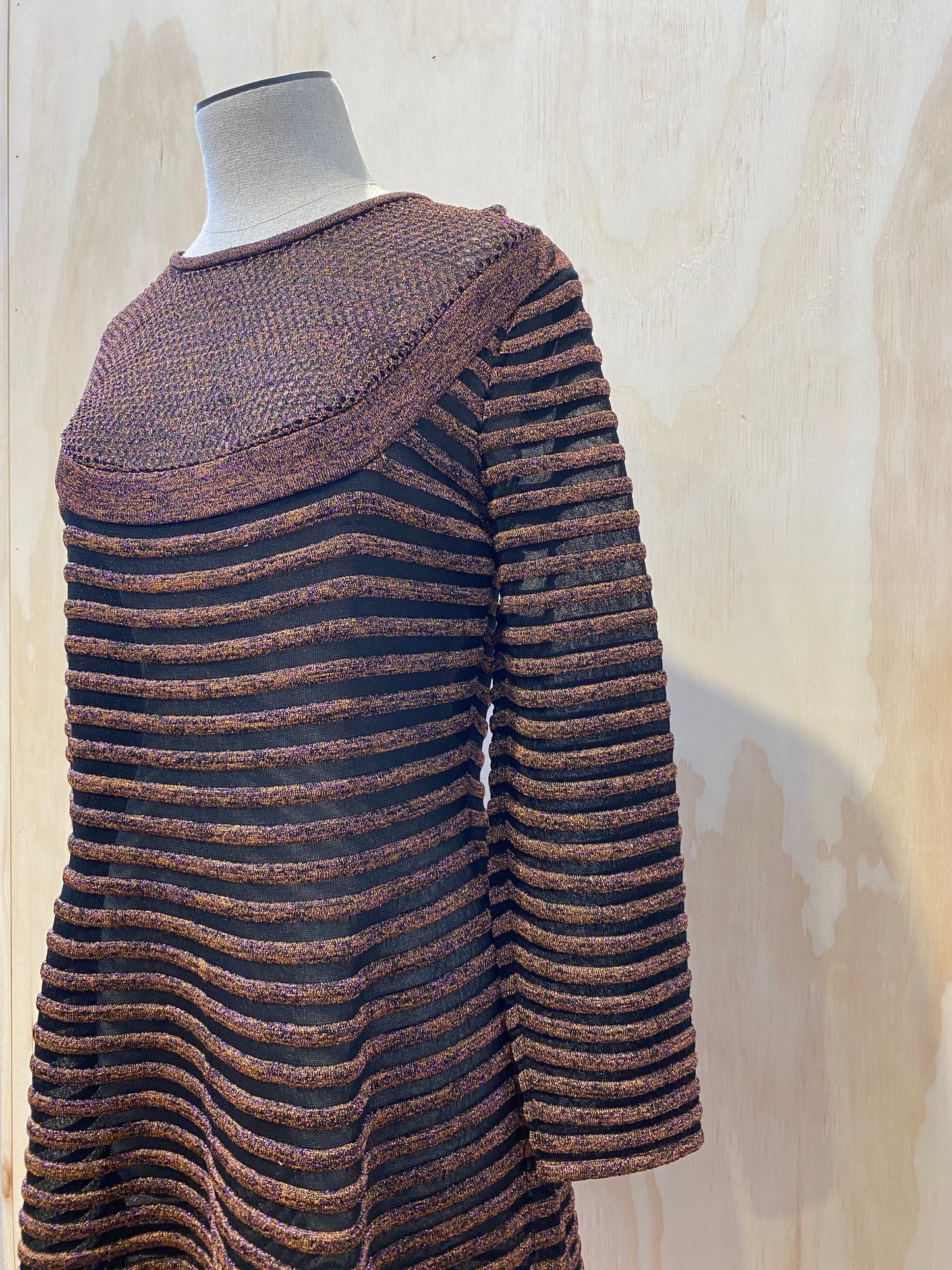 MISSONI KNIT DRESS - SIZE 48 (14-16)