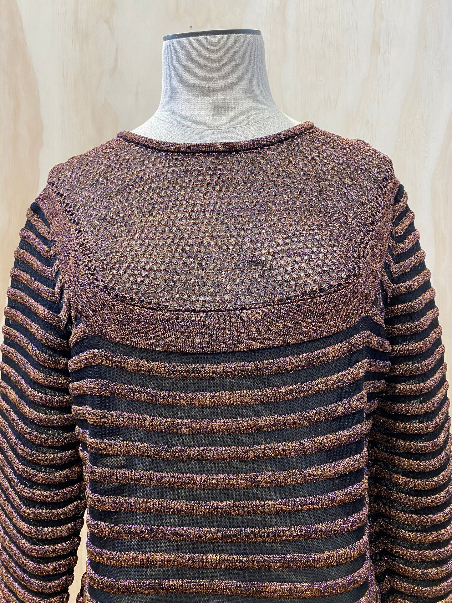 MISSONI KNIT DRESS - SIZE 48 (14-16)