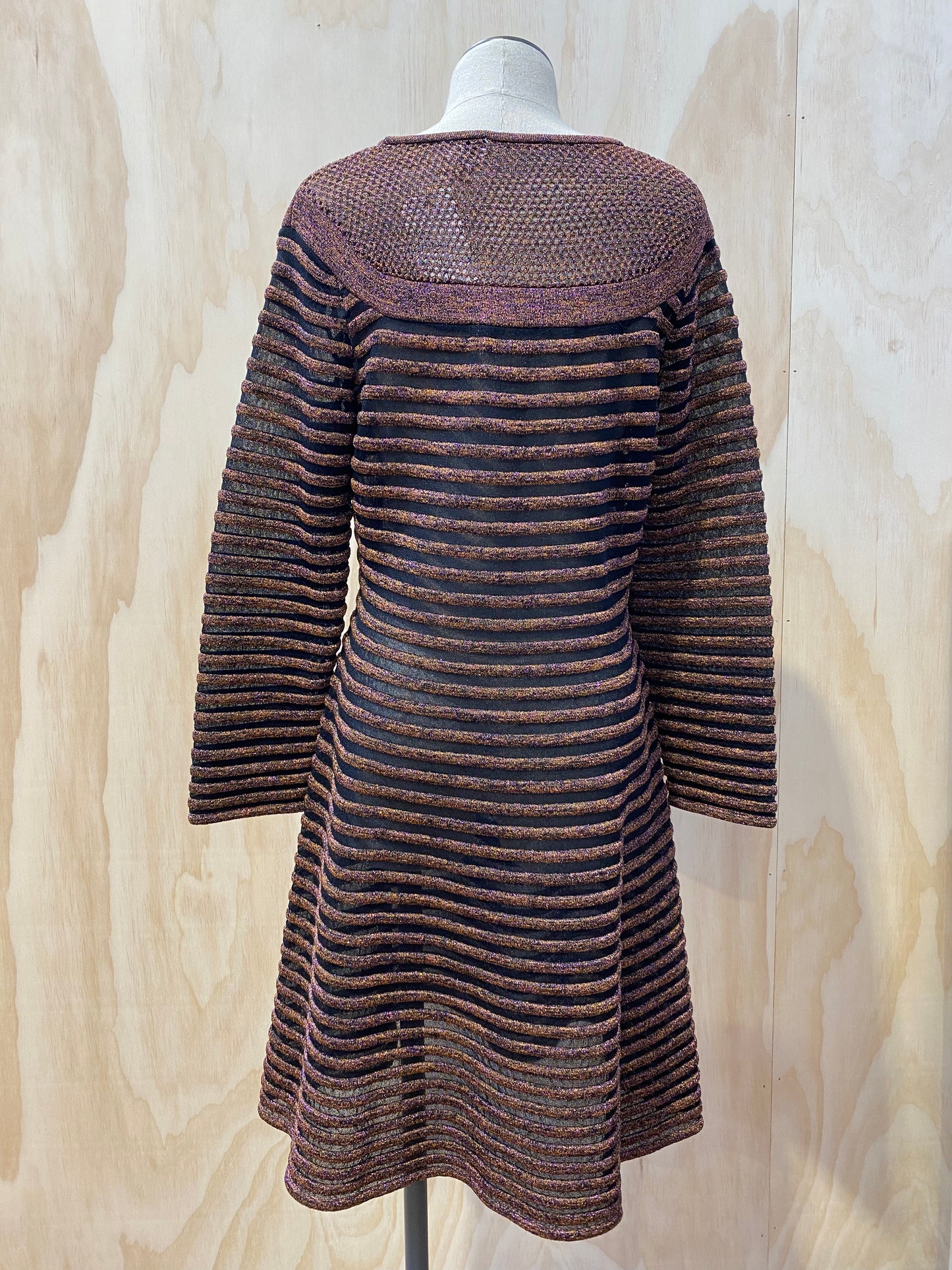 MISSONI KNIT DRESS - SIZE 48 (14-16)