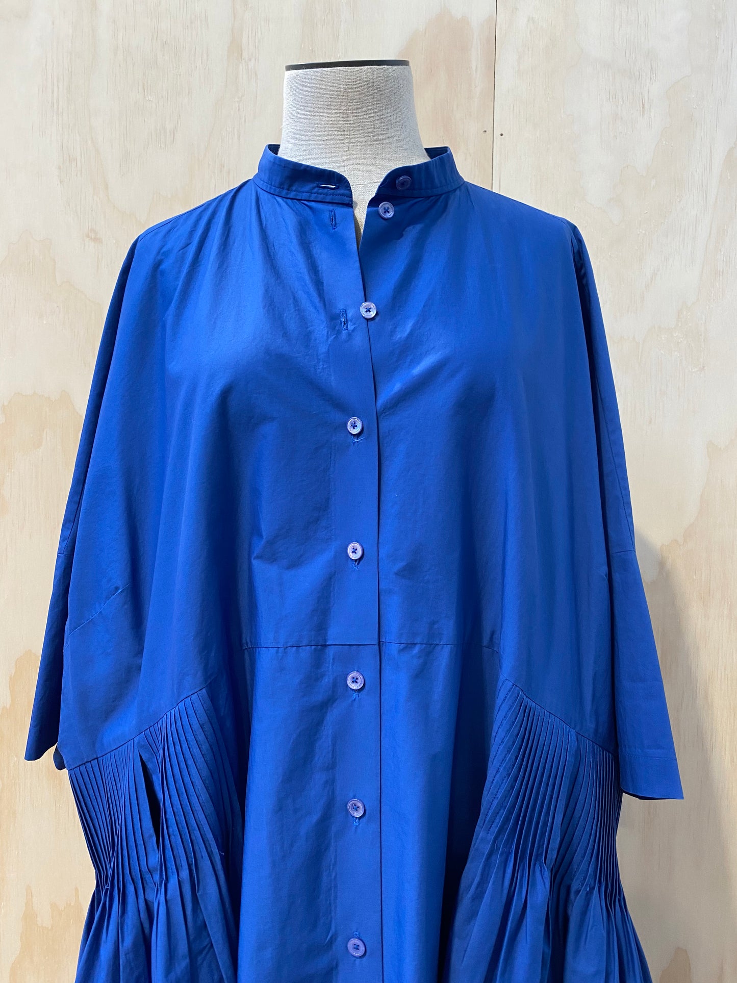 SCANLAN THEODORE OVERSIZE MINI SHIRT DRESS  - SIZE OS