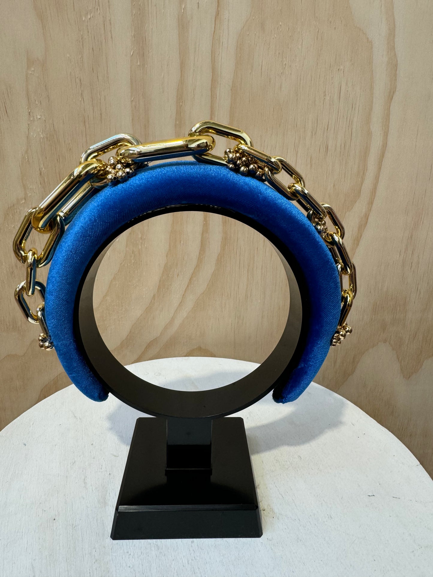 BLUE AND GOLD HEAD PIECE