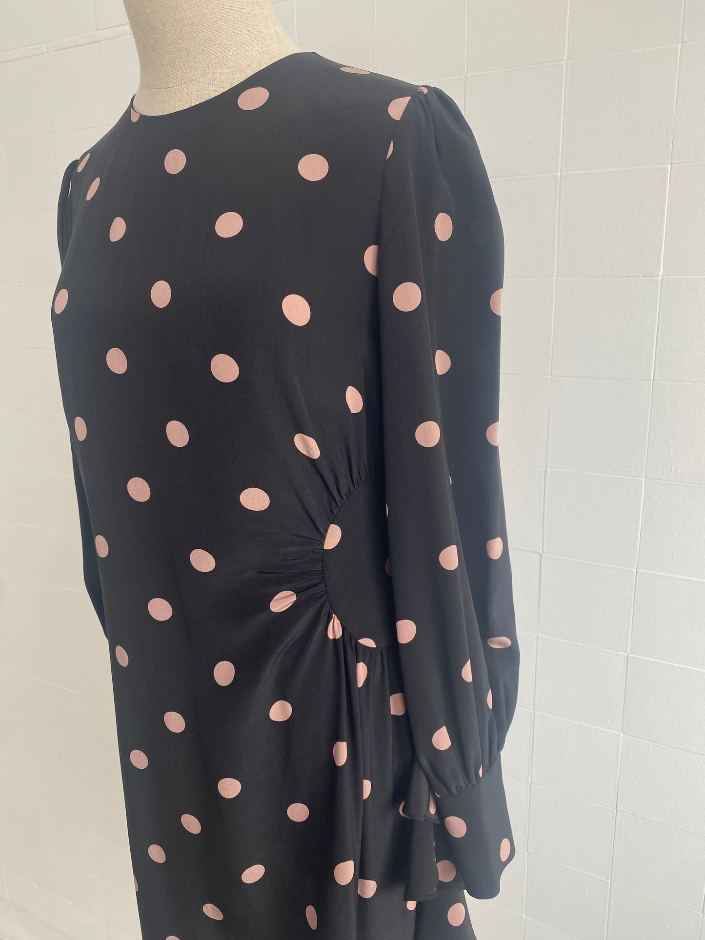 ZIMMERMANN POLKA DOT SILK MINI - SIZE 1