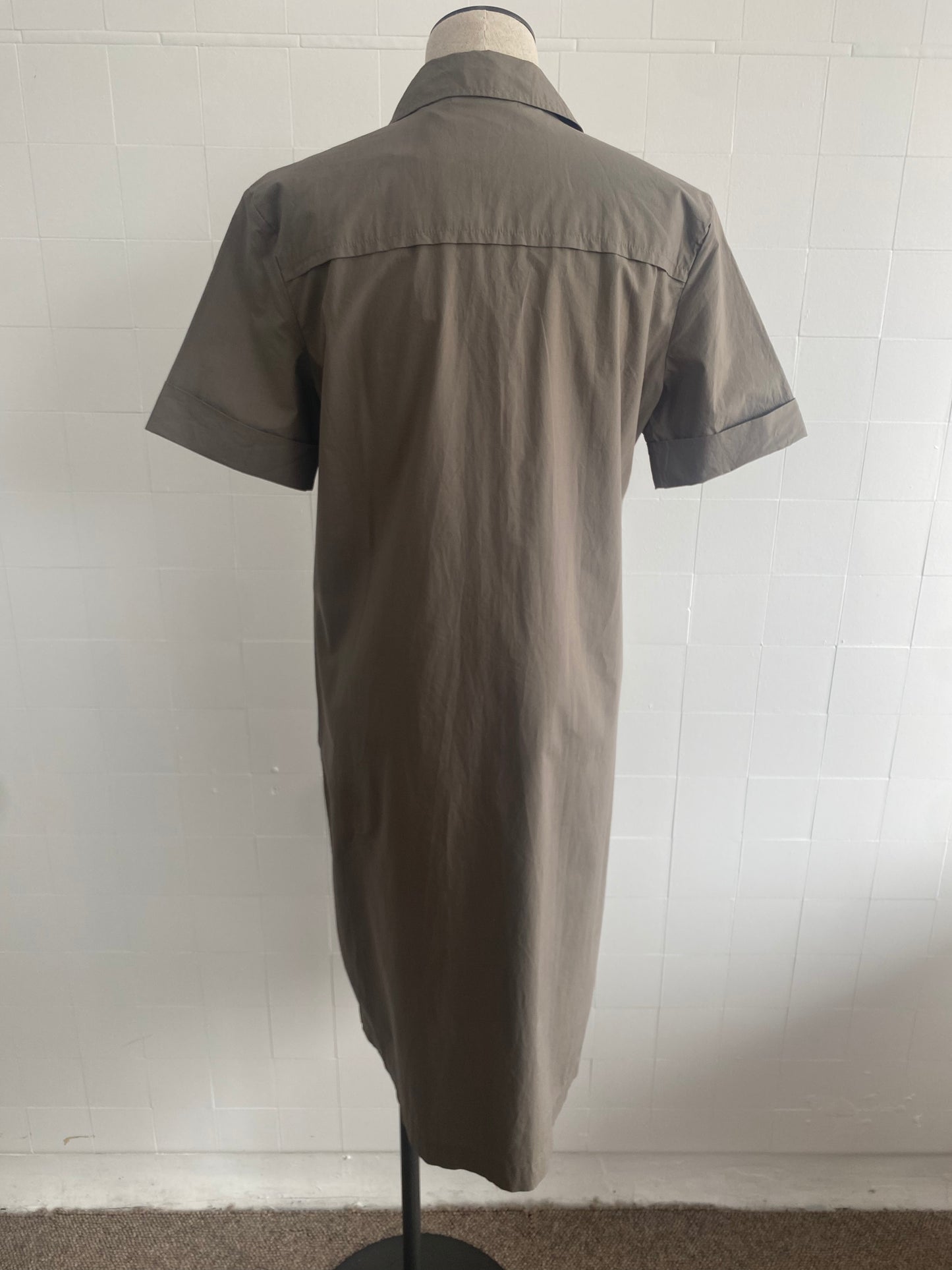 LEE MATHEWS STONE PERRIN SHIRT DRESS - SIZE 2