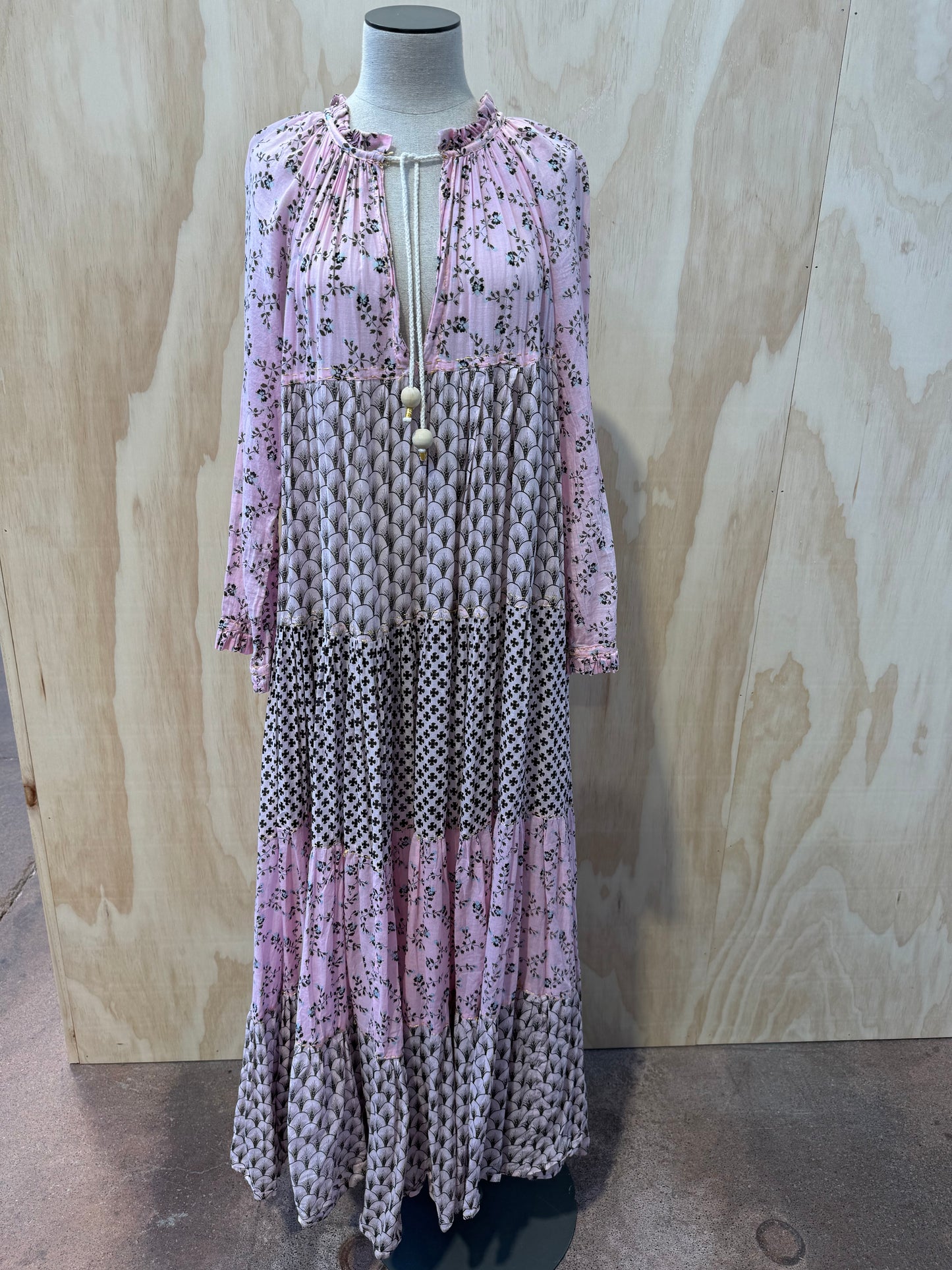 YVONNE S HANDMADE HIPPY MAXI DRESS