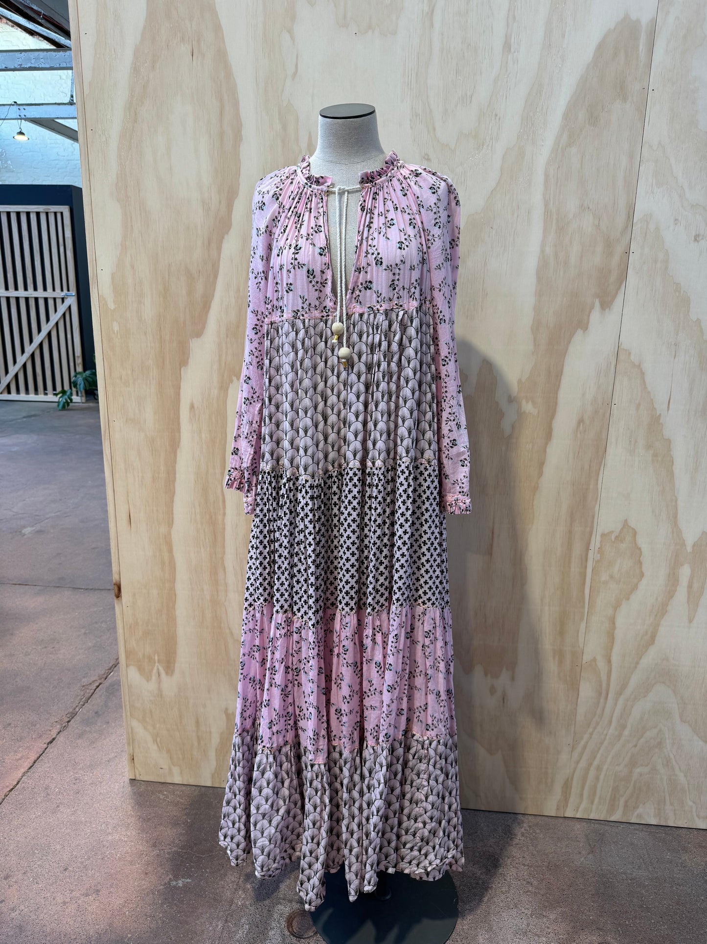 YVONNE S HANDMADE HIPPY MAXI DRESS