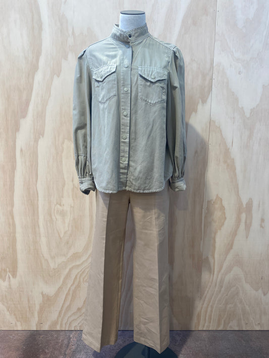 ZIMMERMANN UTILITY SHIRT - SIZE 2