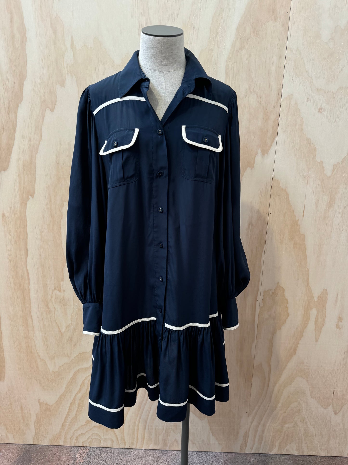 ZIMMERMANN MINI SHIRTDRESS - SIZE 3