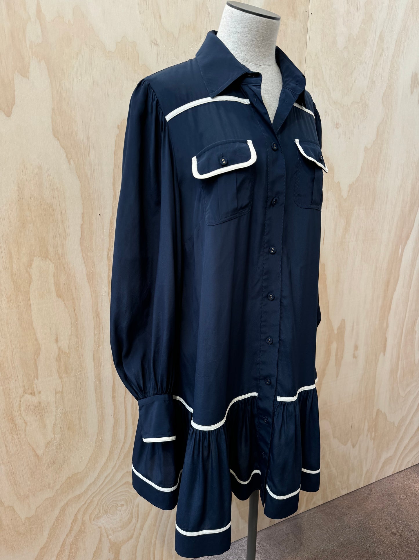 ZIMMERMANN MINI SHIRTDRESS - SIZE 3