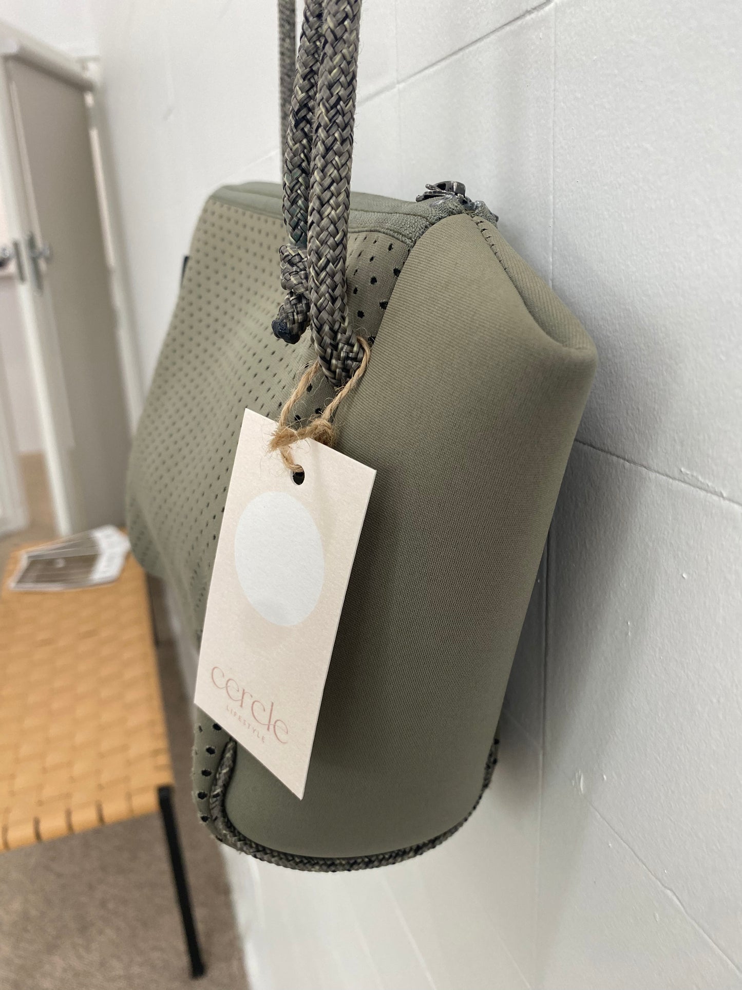 STATE OF ESCAPE SAGE GREEN FESTIVAL CROSSBODY BAG