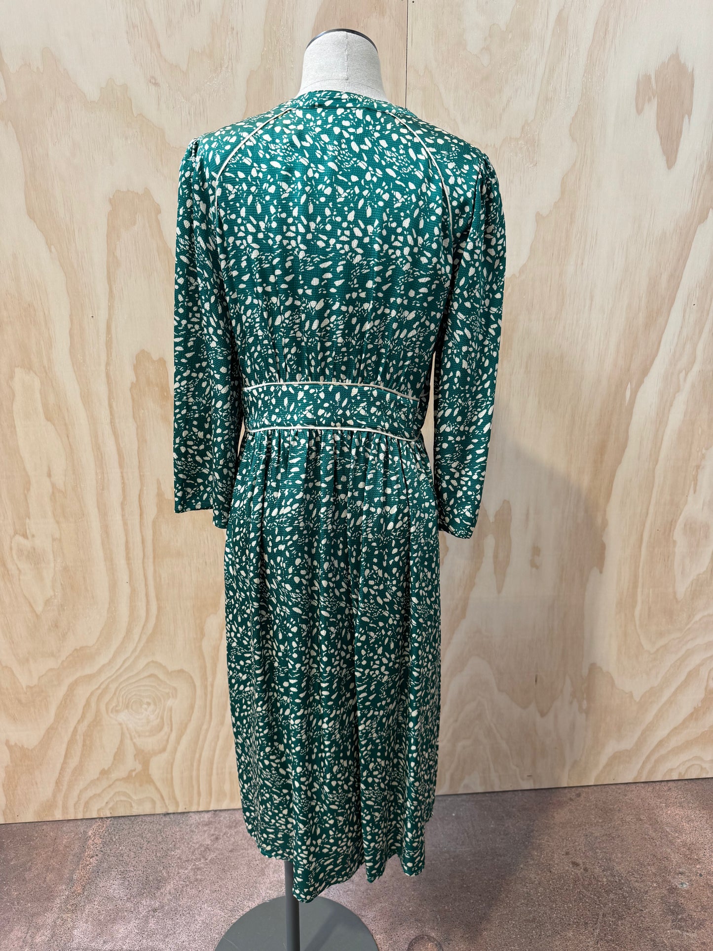 BASH GREEN LADY MAXI DRESS - SIZE 3