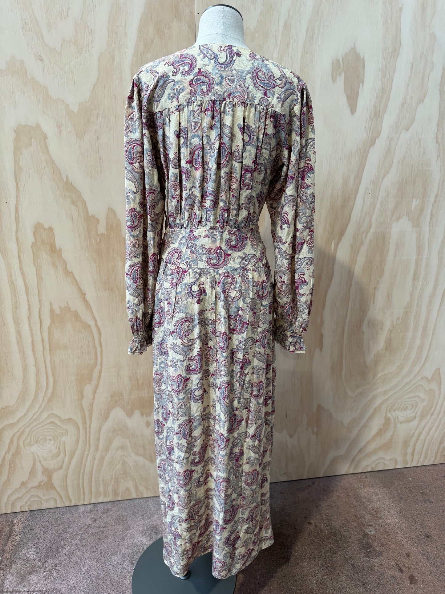 ISABEL MARANT PAISLEY MAXI DRESS - SIZE 38