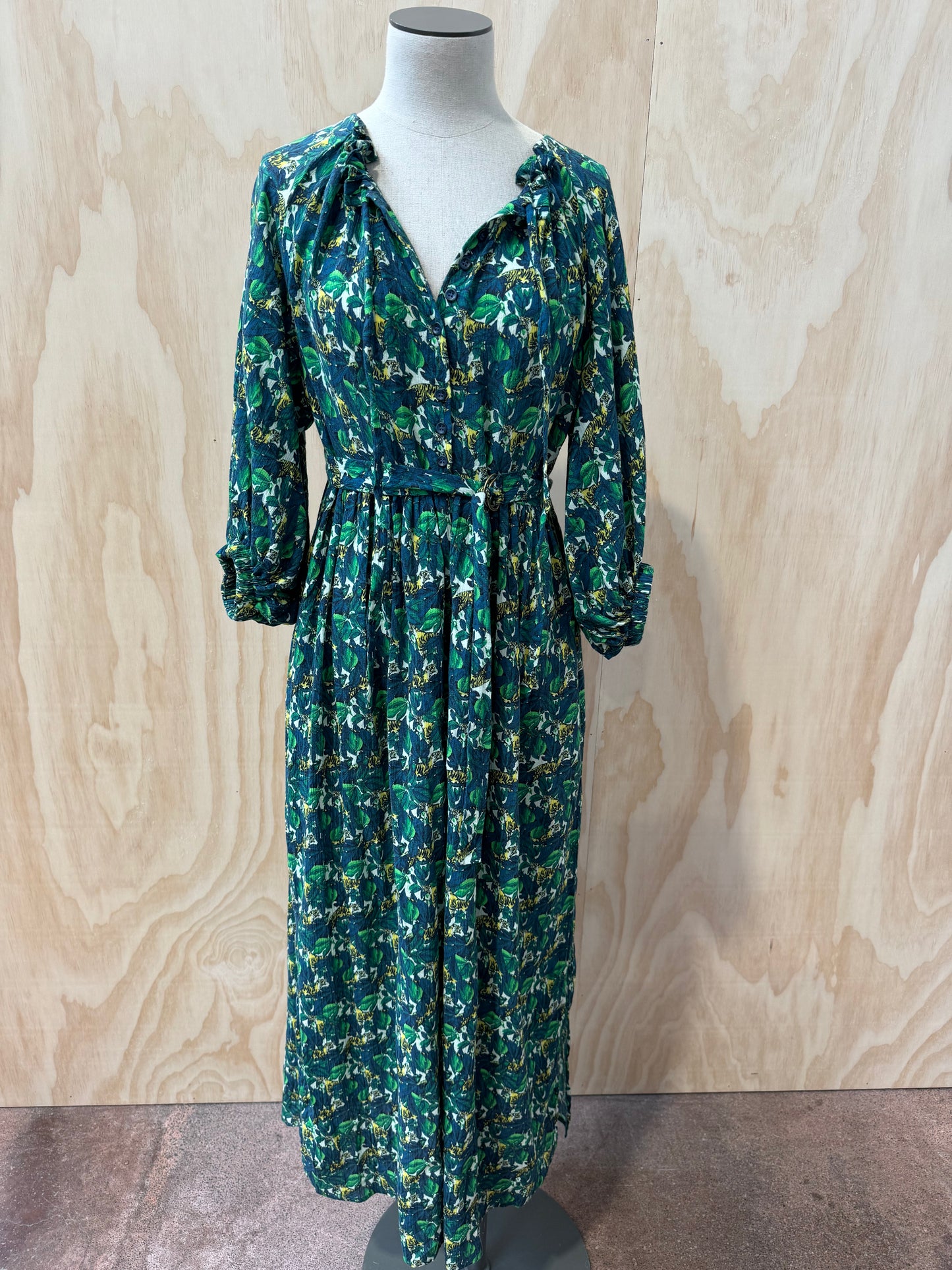 MORRISON JUNGLE PRINT MAXI DRESS - SIZE 1-2