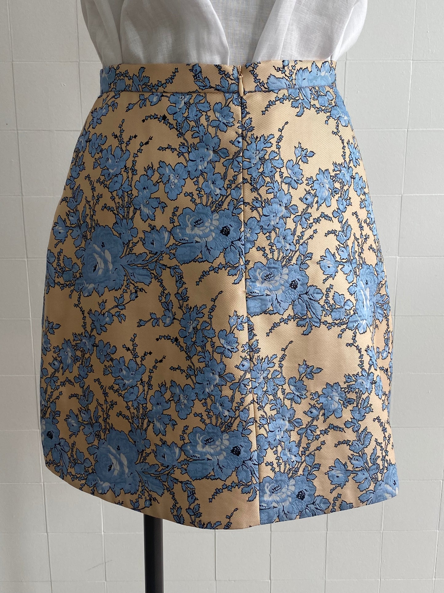 ZIMMERMANN FLORAL A LINE MINI SKIRT - SIZE 2