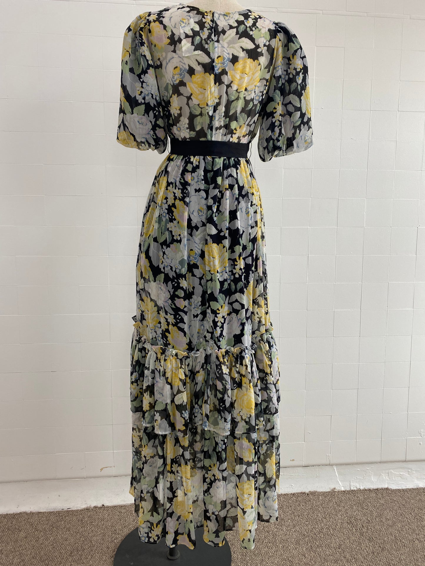 BY TIMO FLORAL MAXI DRESS - SIZE S