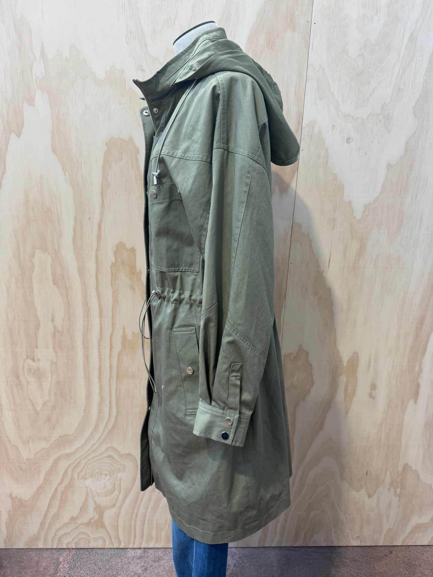 BA&SH TYLAN OVERSIZED LONG COAT - SIZE 1