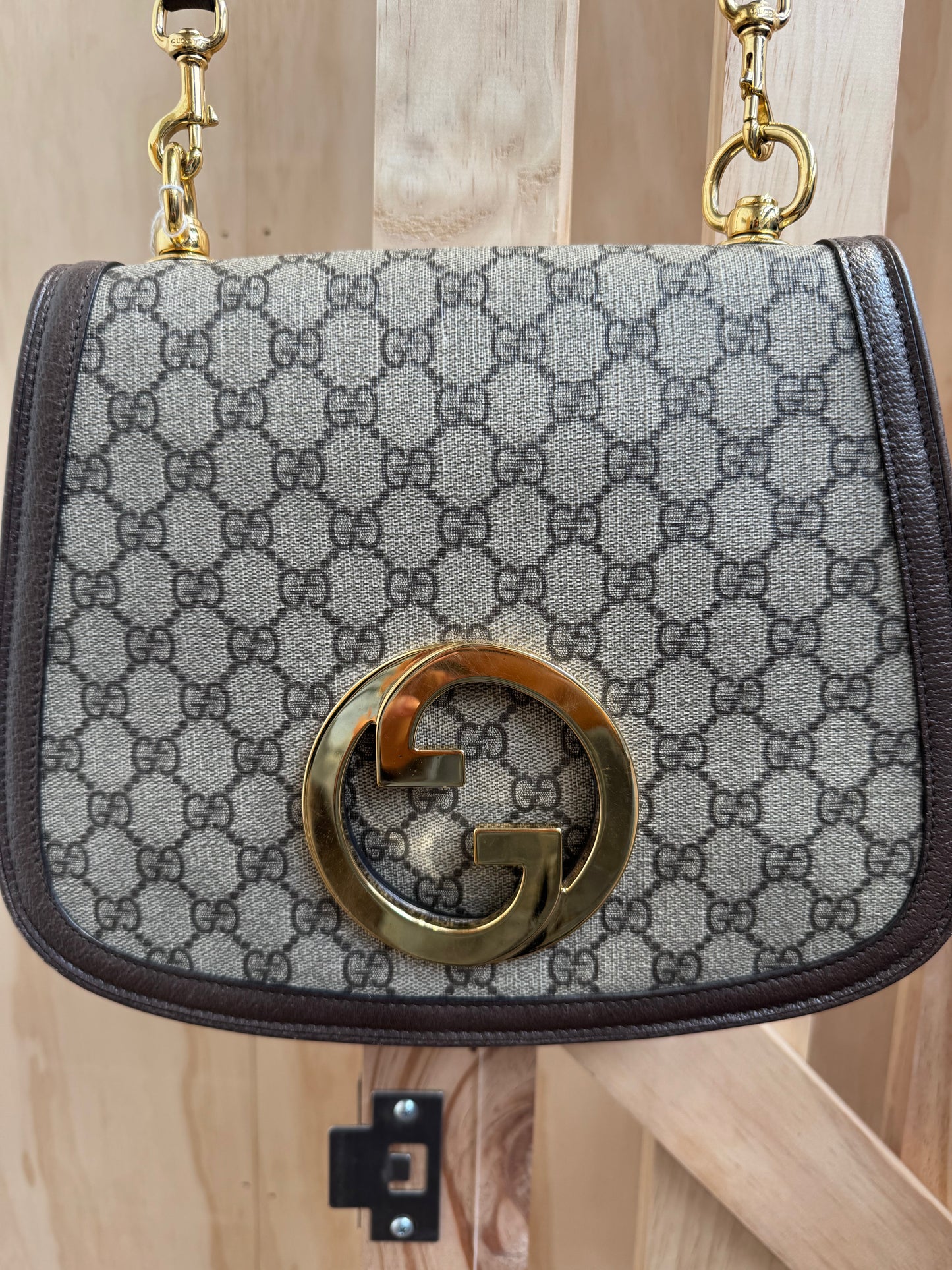 GUCCI BLONDIE CROSSBODY FLAP BAG - MEDIUM