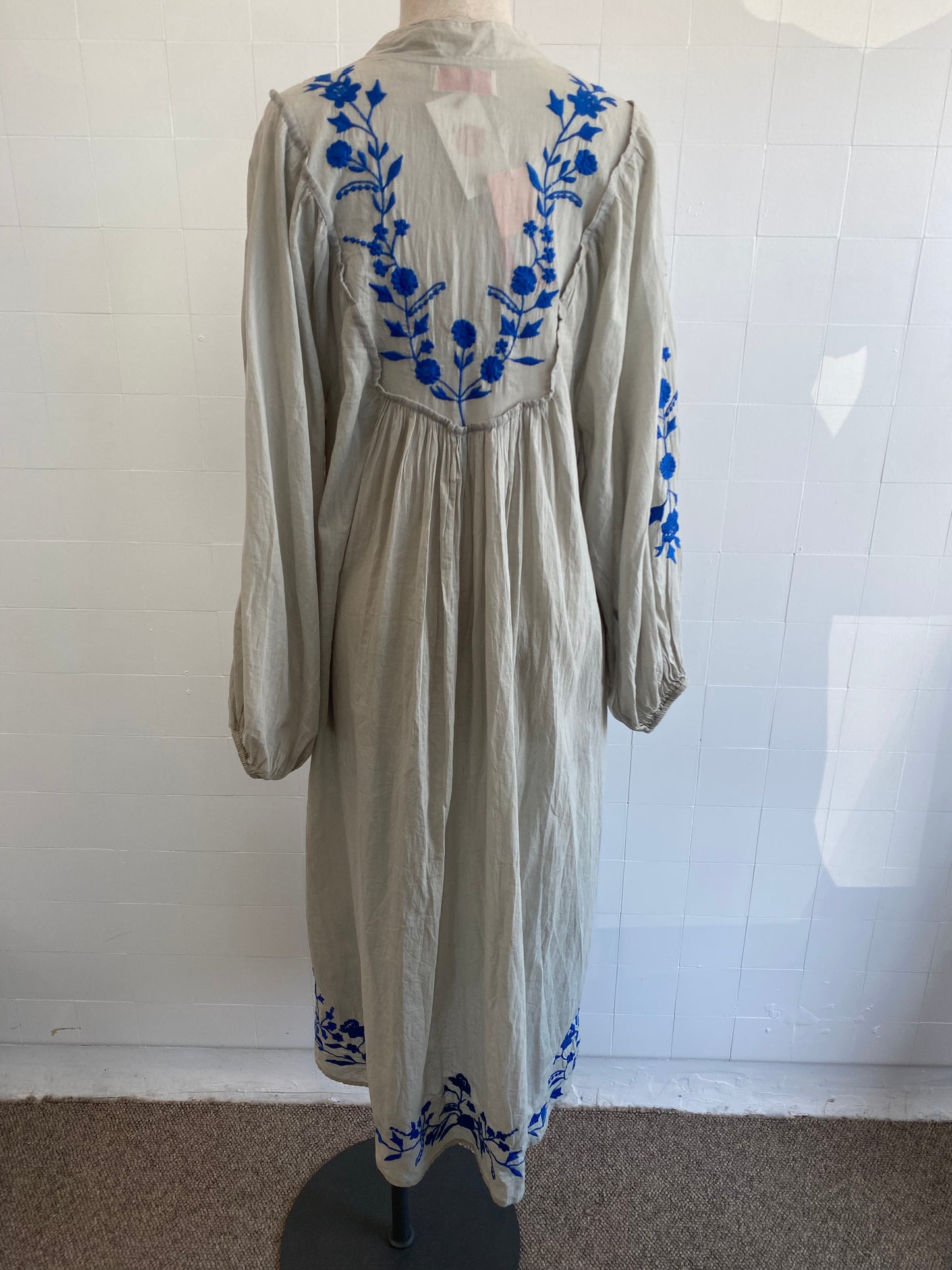 KINGA CSILLA RAPALLO EMBROIDERED MAXI - SIZE 8