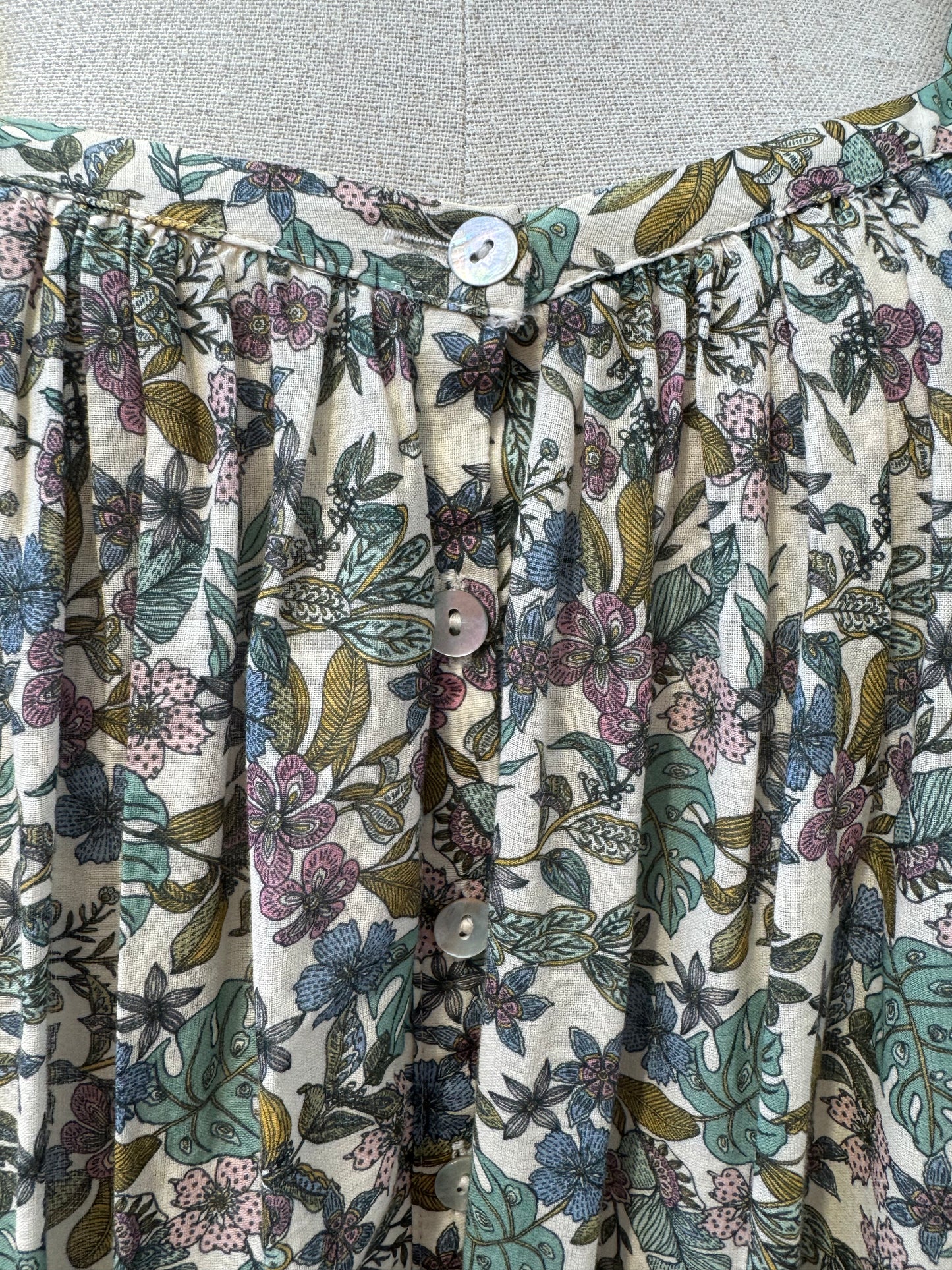 MORRISON FLORAL MIDI DRESS - SIZE 1-2