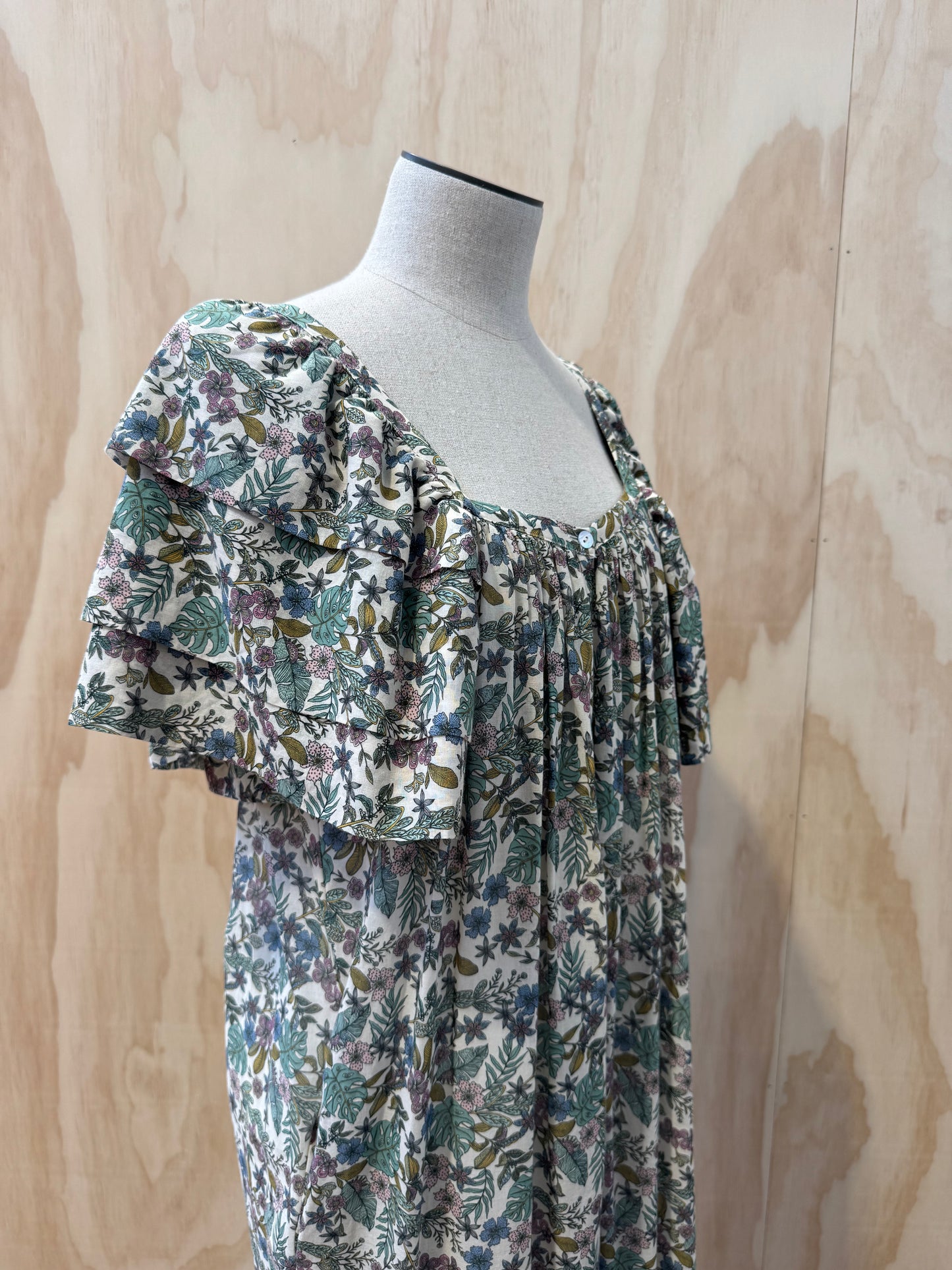 MORRISON FLORAL MIDI DRESS - SIZE 1-2