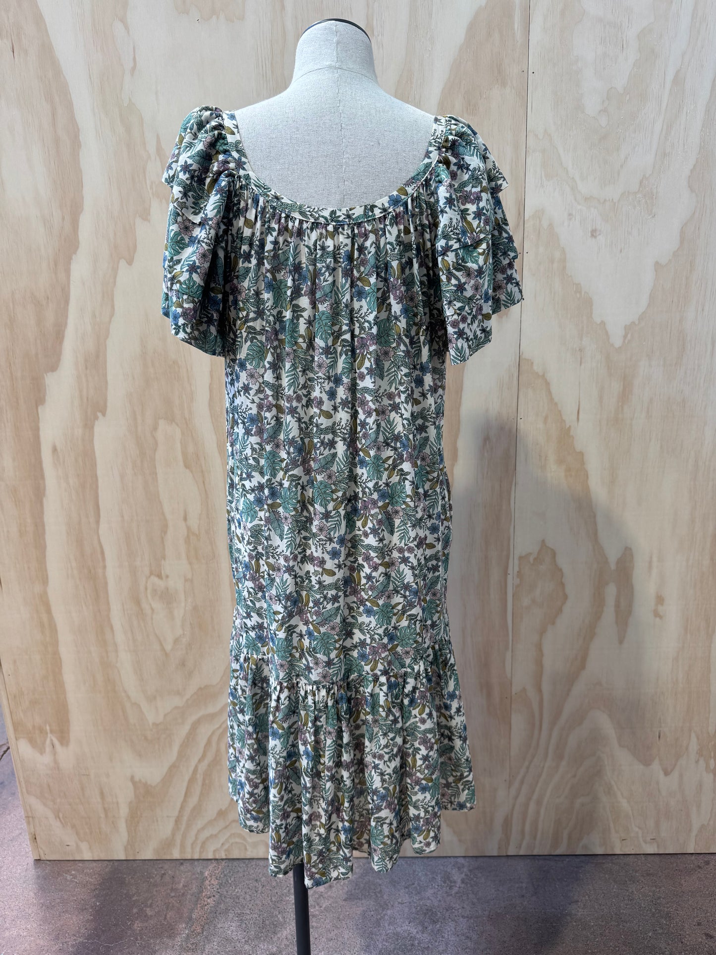 MORRISON FLORAL MIDI DRESS - SIZE 1-2