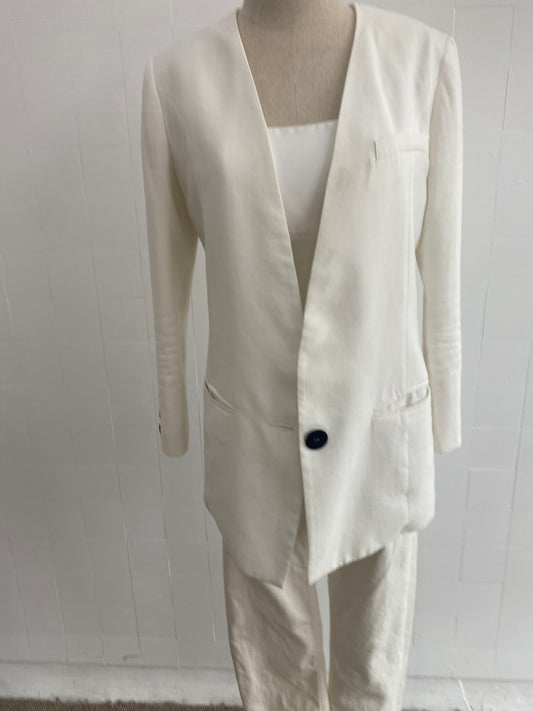 VIKTORIA & WOODS ABSOLUTION BLAZER IN IVORY - SIZE 1